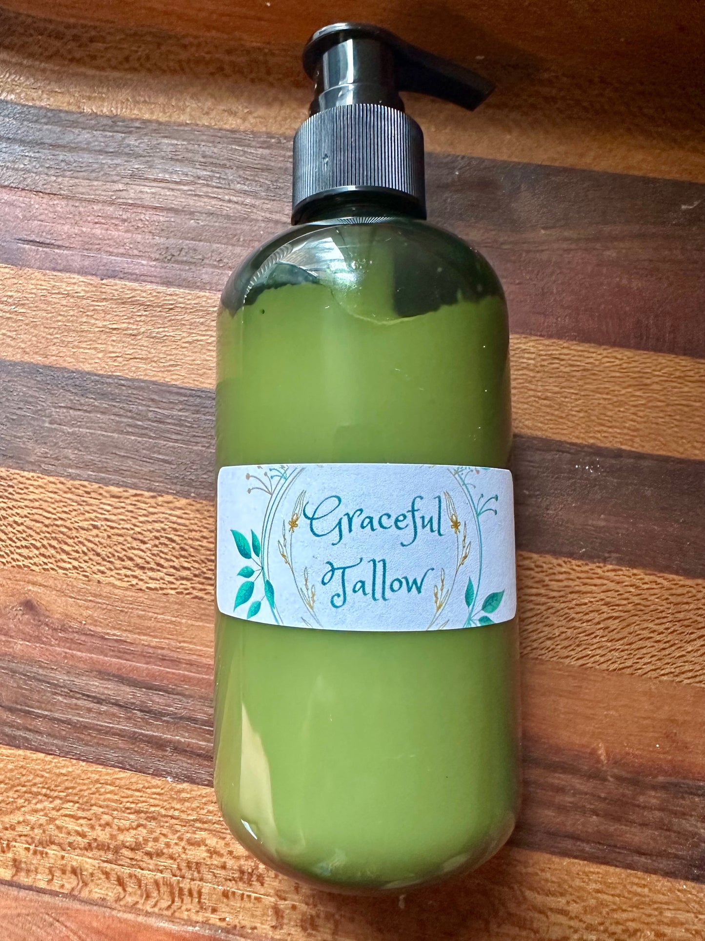 Tallow Face & Body Wash Grass Fed Tallow Face Cleanser Acne Face Washes for Sensitive Skin Cream Cleansers Tallow Shampoo Liquid Hand Soap