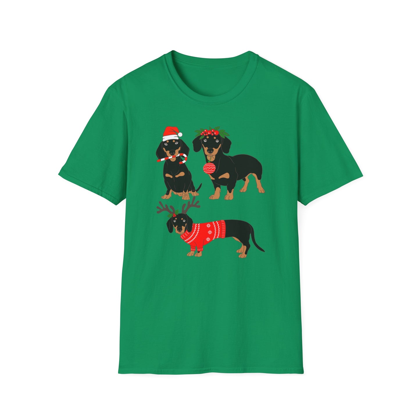 Dachshund Tshirt for Christmas present for Dog Lover gift for Dachshund Mom gifts Cute Weiner Dog Tshirt for Women's Christmas gifts