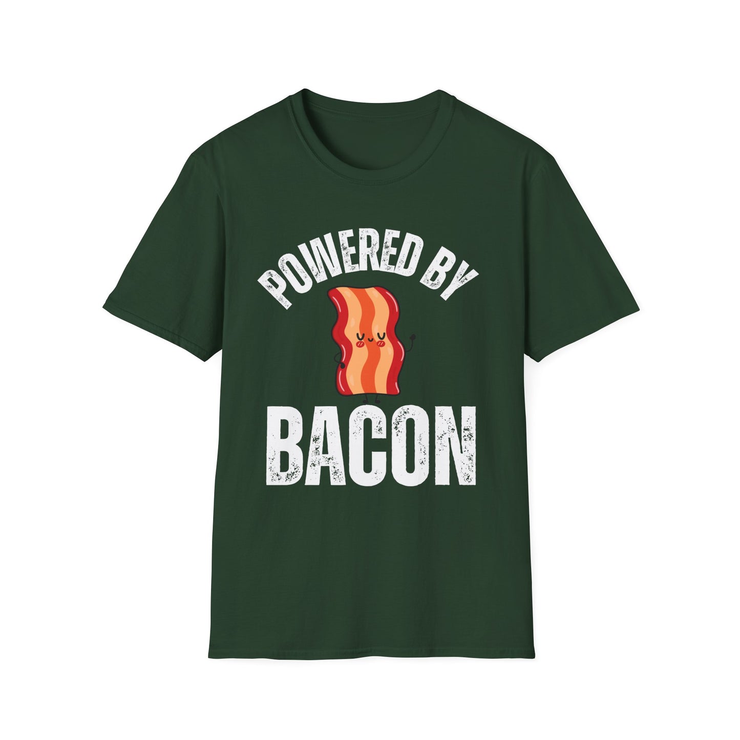 Bacon Shirt - Powered By BACON T-shirt for Meat Lover Shirt for Meat Lover gift for Bacon Lover gift for Carnivore T Shirt