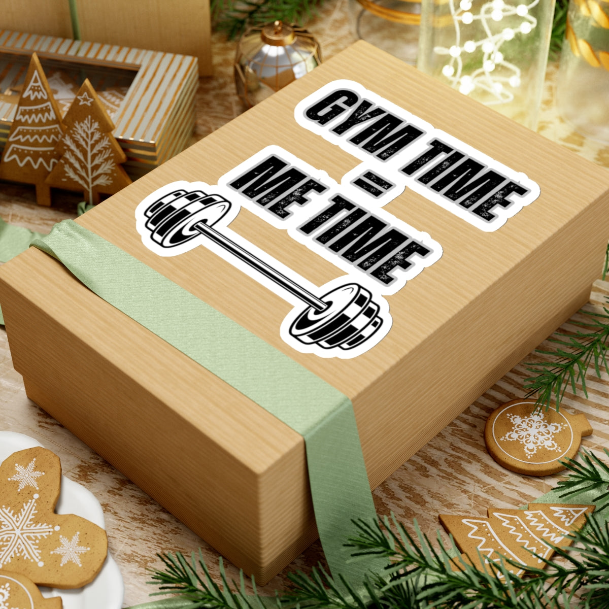 Gym Sticker for Fitness Lover gift for Gym Lover gift for Him, GYM TIME = Me Time Sticker, Water bottle sticker, Laptop Sticker