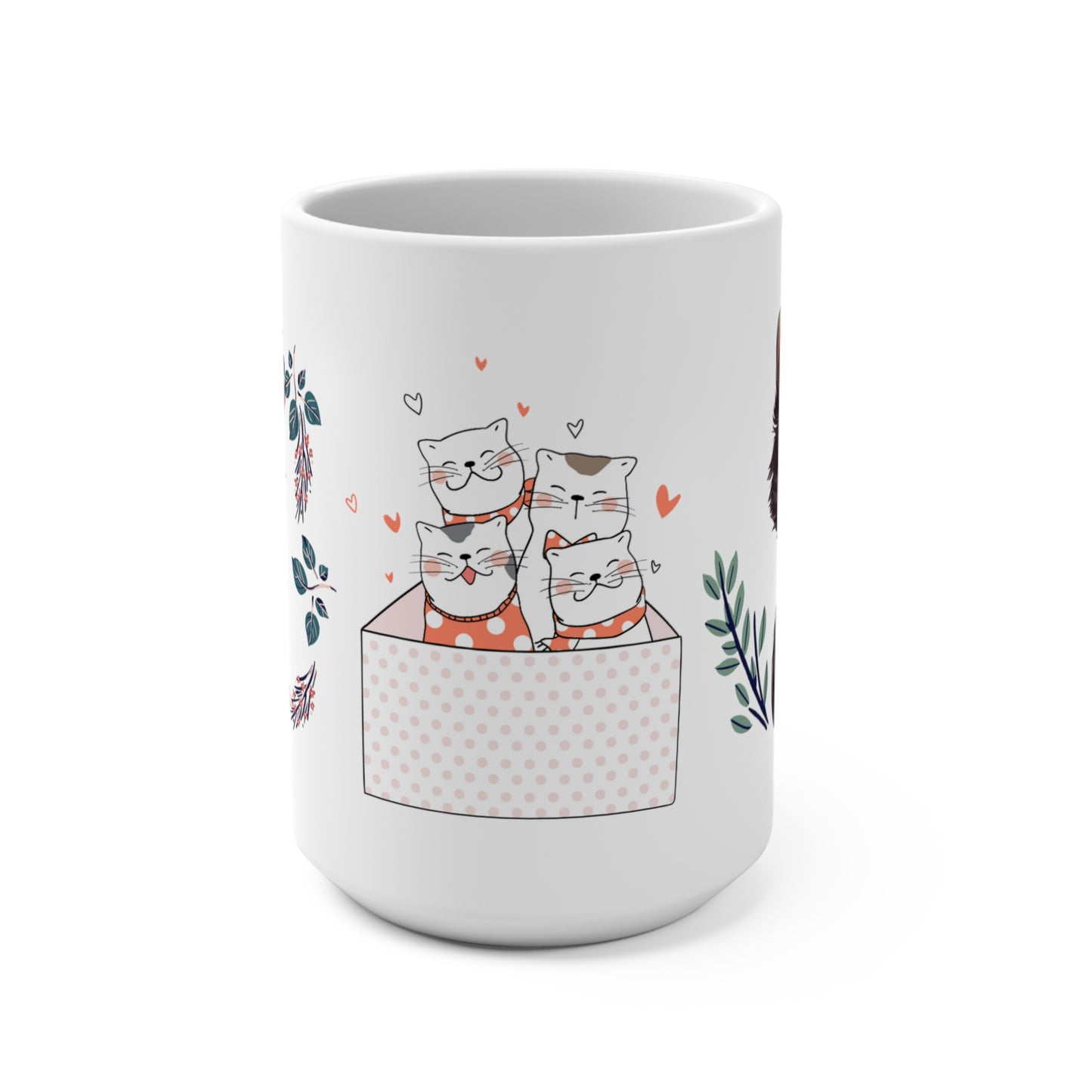 Number 1 Cat Parent Mug for Cat Mom gift for Cat Lover gift for Her - Cute Cat Coffee Mug 15oz