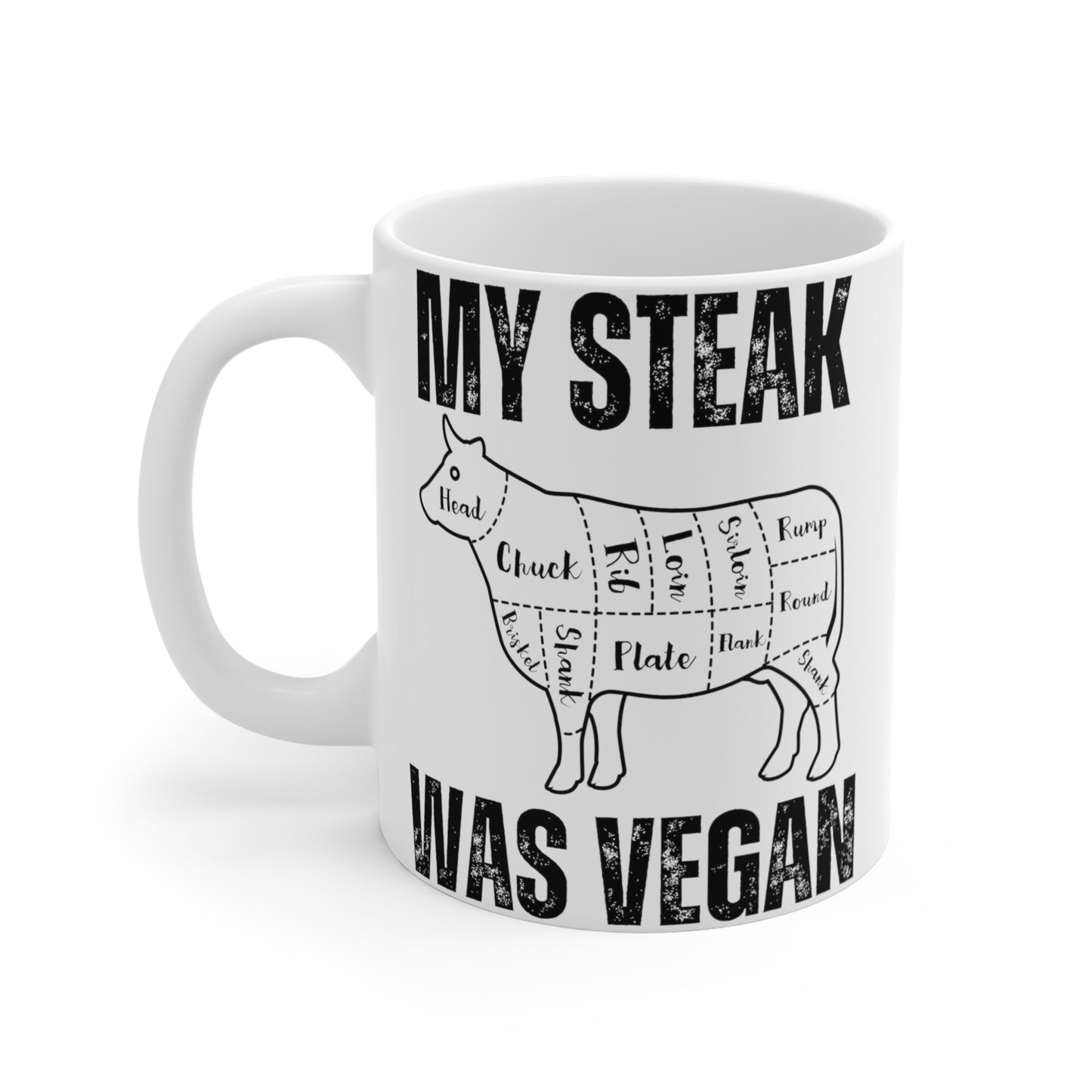 Funny Mug for Meat Lover gift for Carnivore Coffee Mug for Coffee Lover gift for Steak Lover Mug 11oz