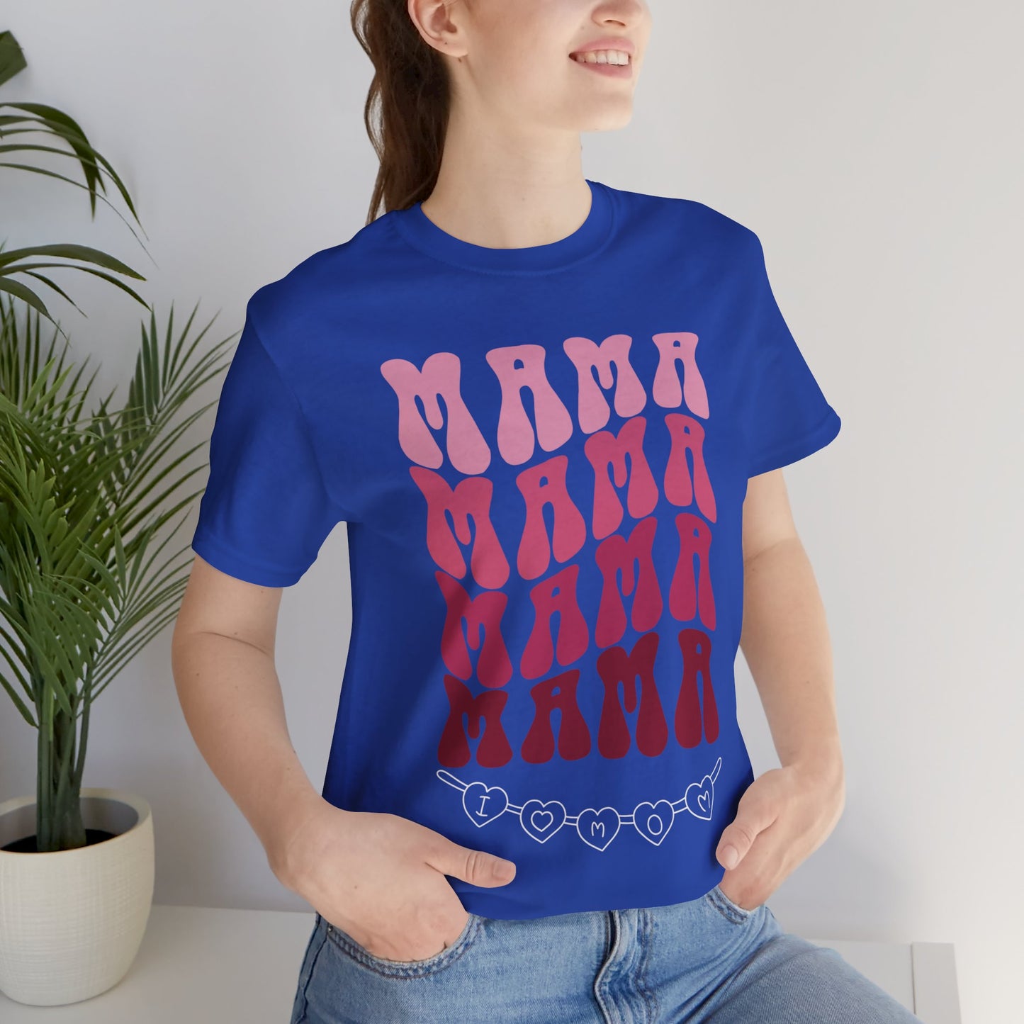 MAMA T Shirt Groovy Moms T-shirts for Mom gifts for Mothers Day gift for Her Cute Momma Shirts Mommy T Shirts Mom is the best