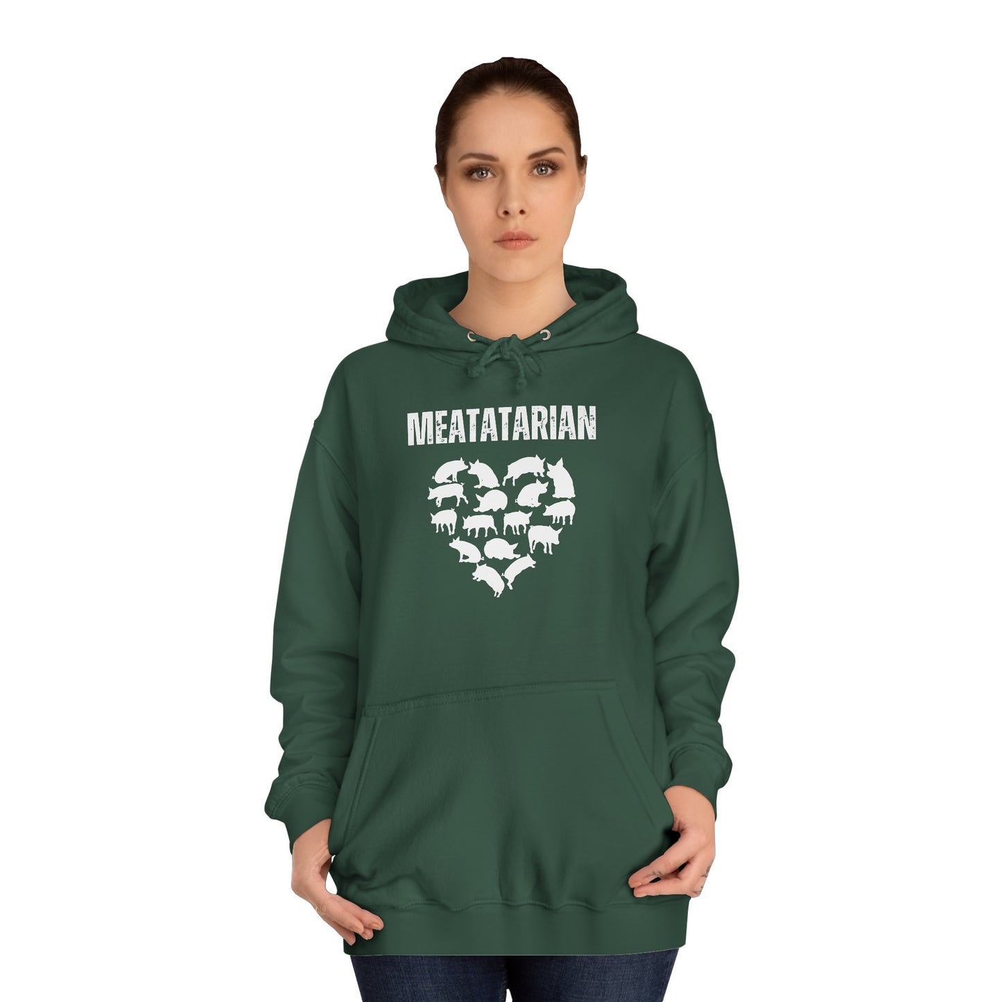Meat Lover Hoodies Funny Hoodie for Meat Lover gift for Carnivore Hooded SweatShirt MEATATARIAN Hoodie