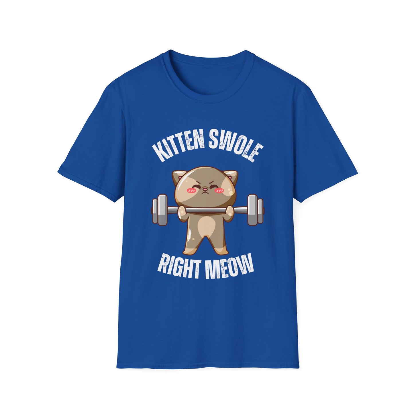 Funny Workout T-Shirt for Cat Lover gift for Gym Lover T Shirt, Funny Cat Shirt for Fitness Lover gift for Cat Lovers KITTEN Swole