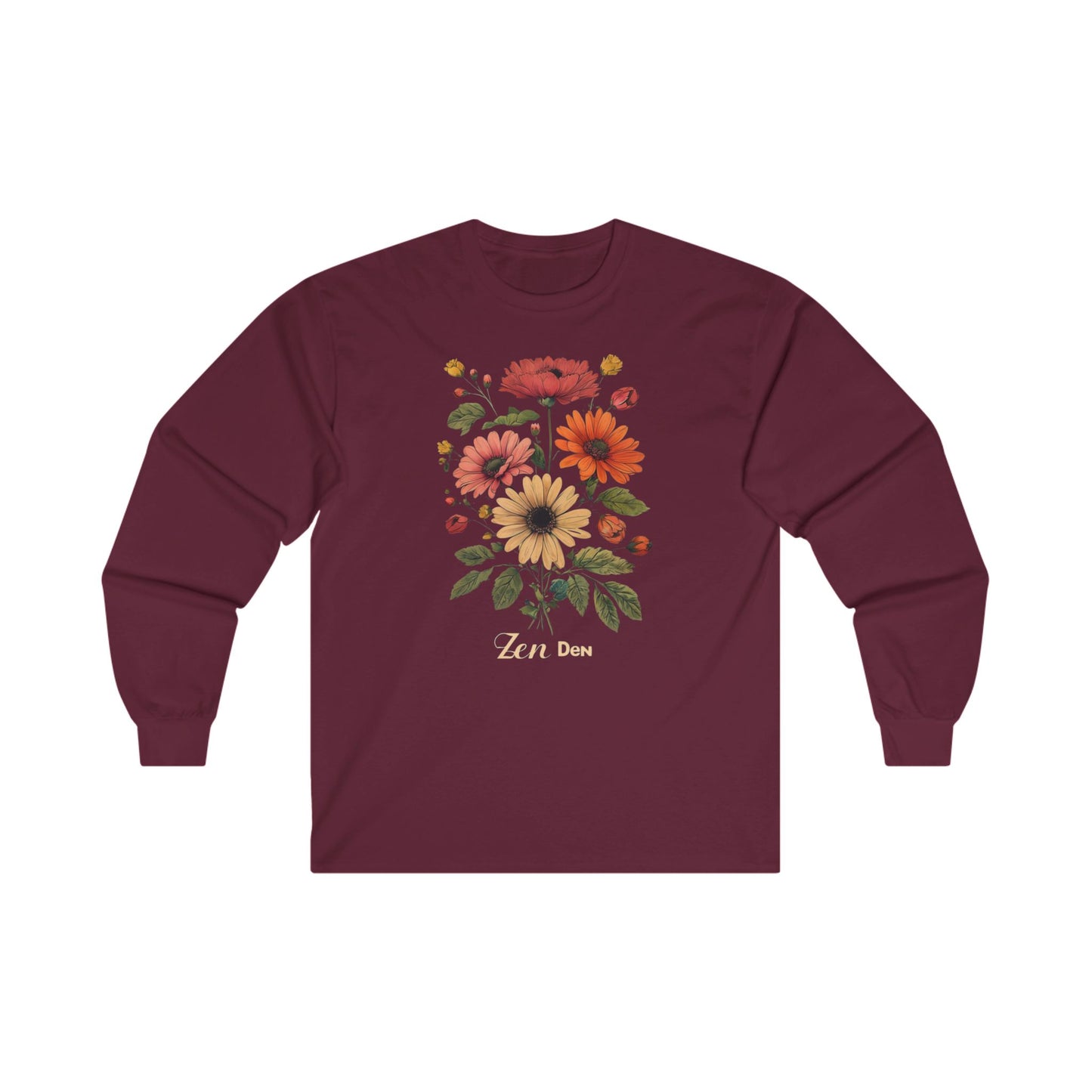 Zen Shirt for Winter Yoga Long Sleeved Shirt for Yoga Shirts for Her gifts for Women present for Christmas gift for Yogi T-shirt Yoga Tees Yoga Class T Shirt