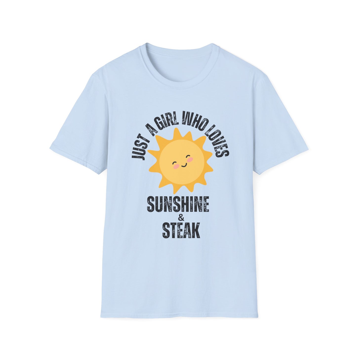 Cute Meat T-shirt for Meat Lover gift for Steak Lover gift for Steak Lover Shirt for Her Steak and Sunshine Lover Tee
