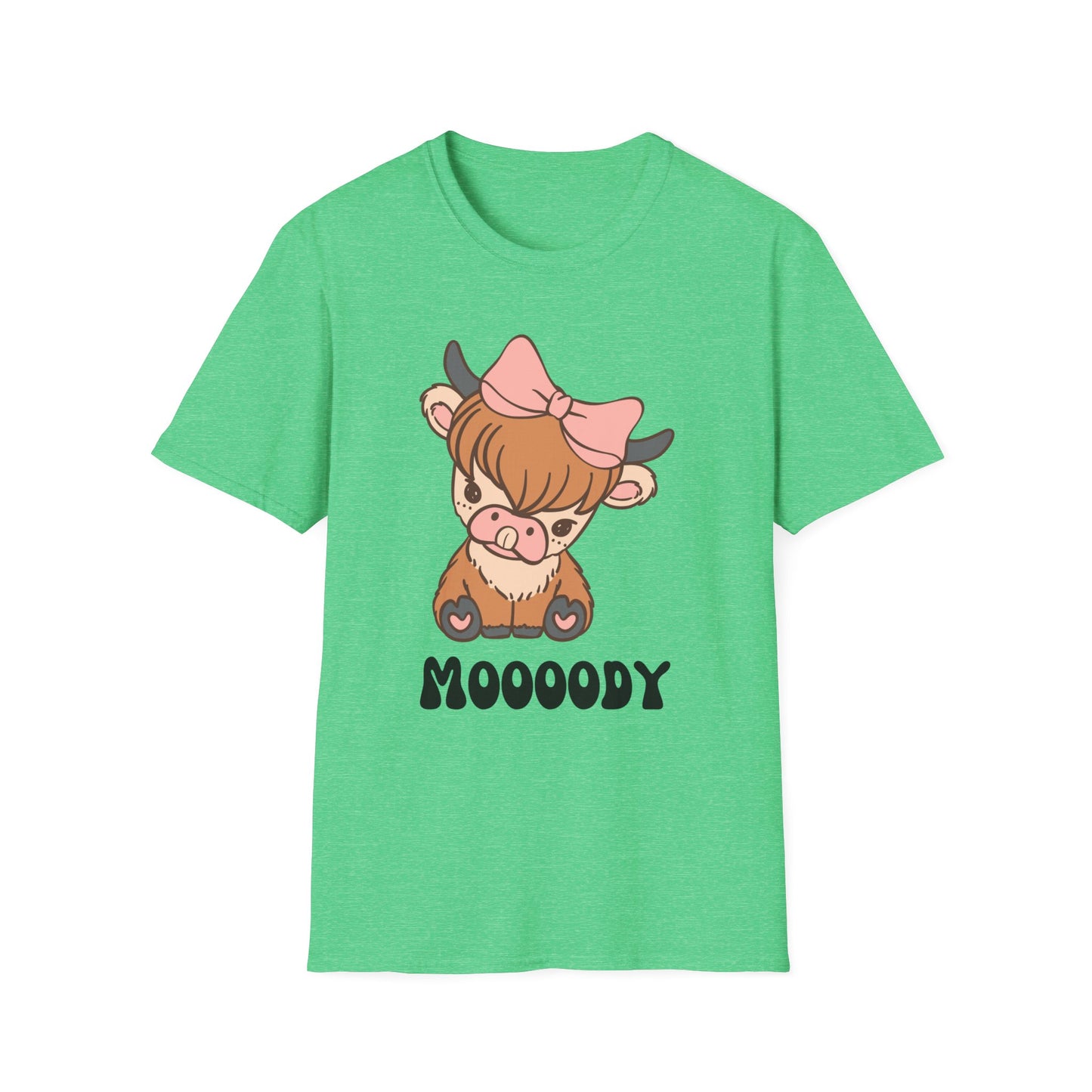 Highland Cow Shirt Funny Moody Cow Themed Shirts for Cow Lover gifts for Farmer gift Funny Cow T-shirt for Cow Theme T Shirt