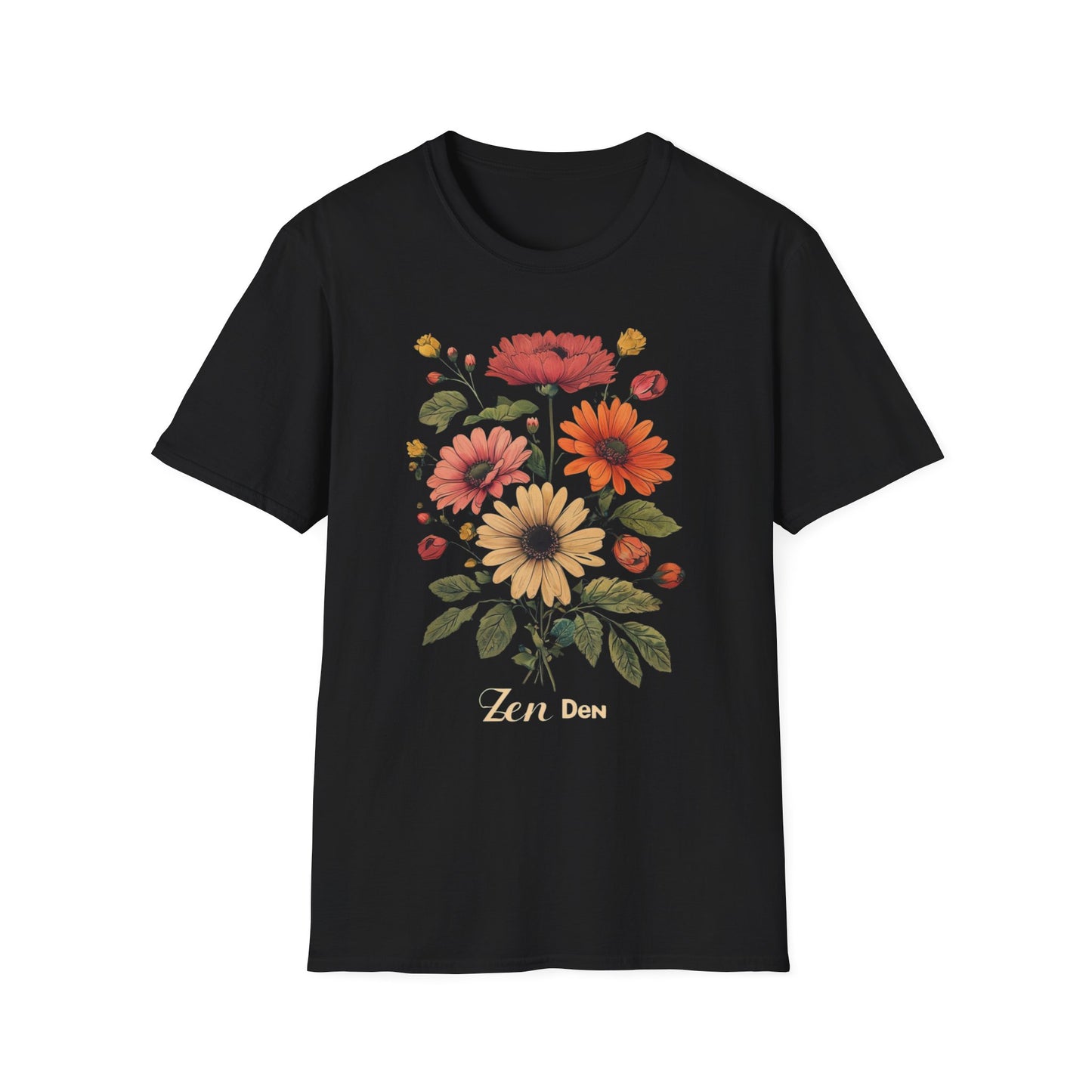 Zen Den TShirt Yoga Shirt for Yogi Lovers gifts for Yogi T-shirts for Her present for Christmas presents for Yoga Lover T Shirt for Workout