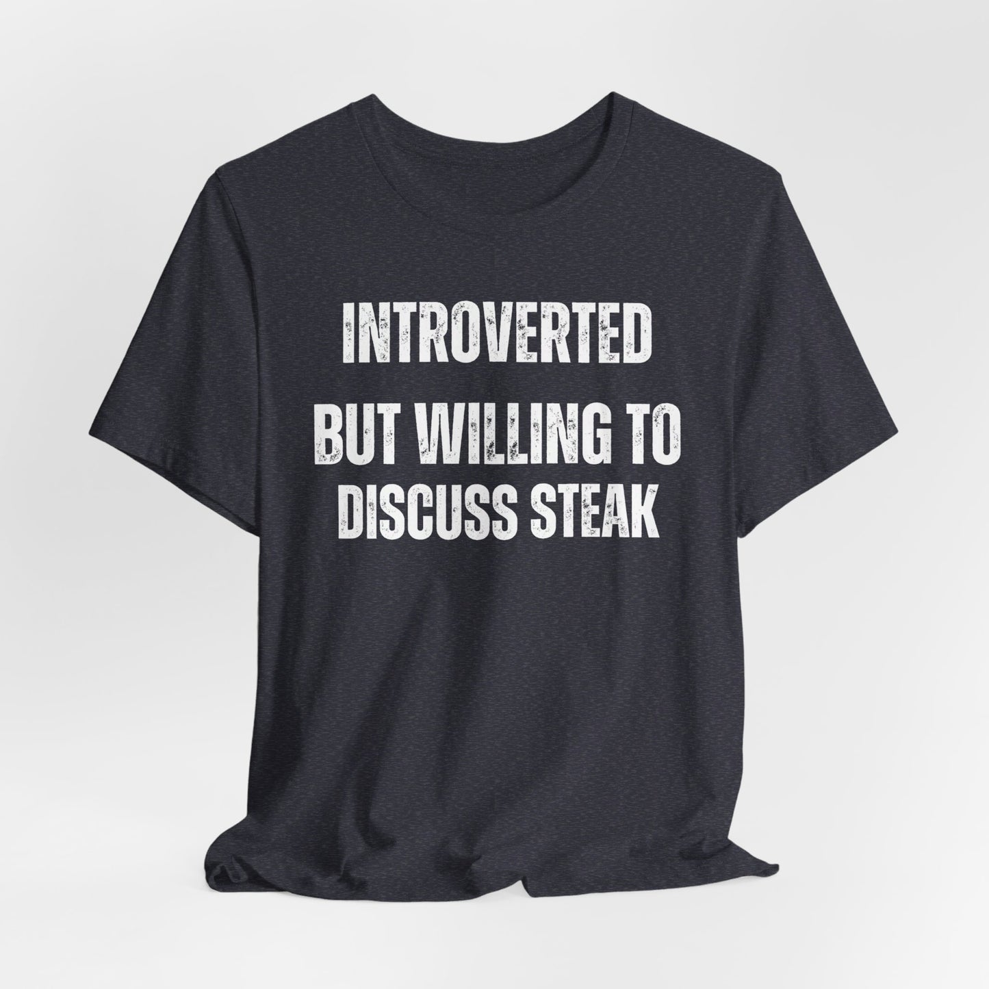Steak Shirt for Carnivore Diet gift for Introverts gifts for Introverted T Shirt for Introvert gift ideas for Christmas present Meat Lover
