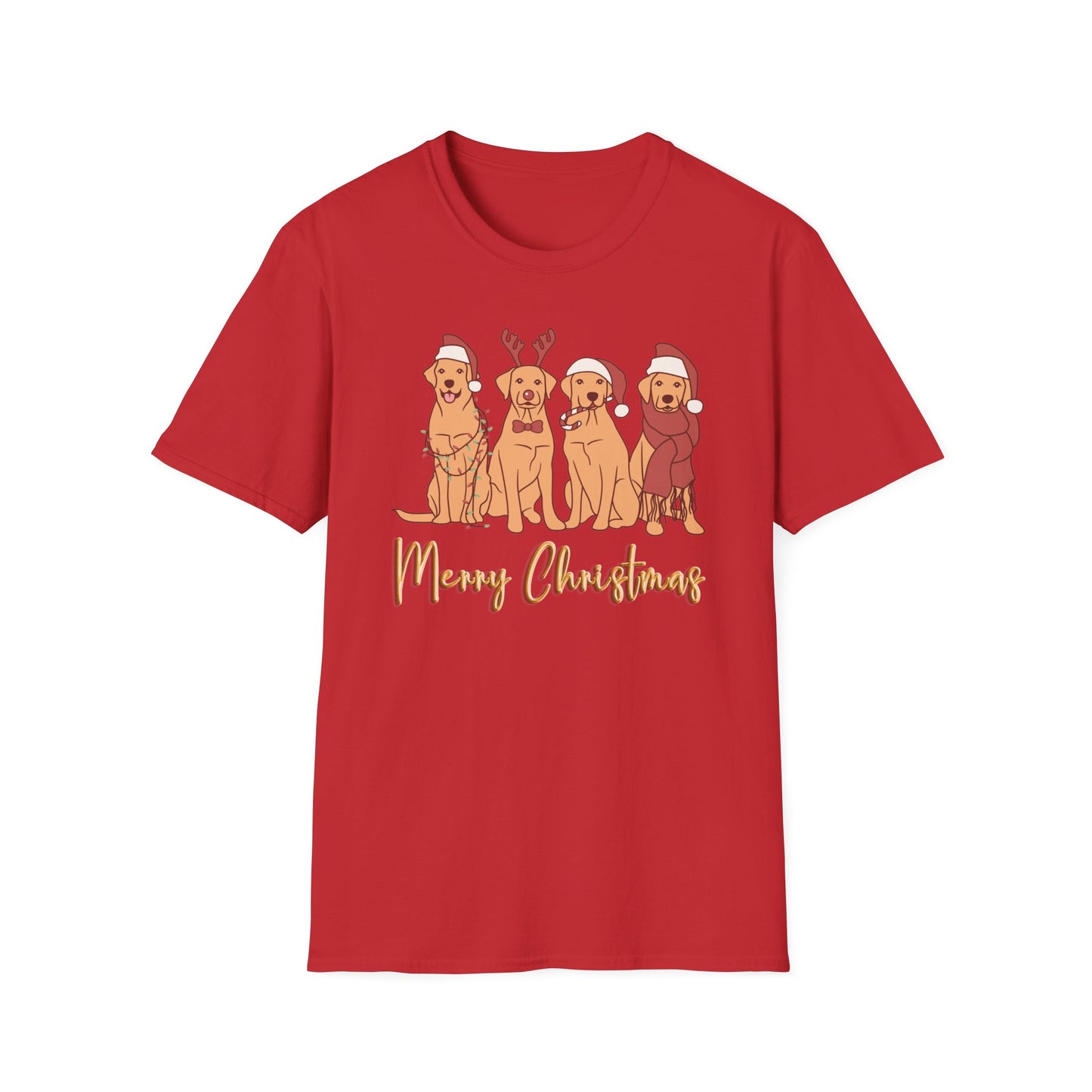 Golden Retriever Christmas TShirt for Christmas Dog Present for Golden Retriever Mom gifts for Golden retriever Lover gift for Her
