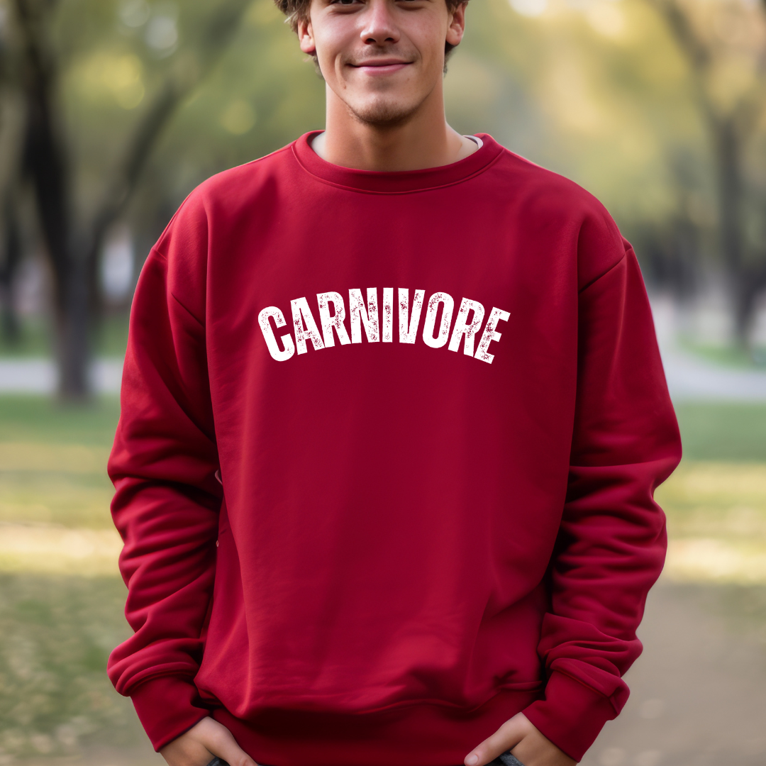 Carnivore Sweatshirts Meat Lover gift for Meat Lovers T Shirt for BBQ Lover gift for Meat Eater Shirt Healthy Diet Sweatshirt for Christmas