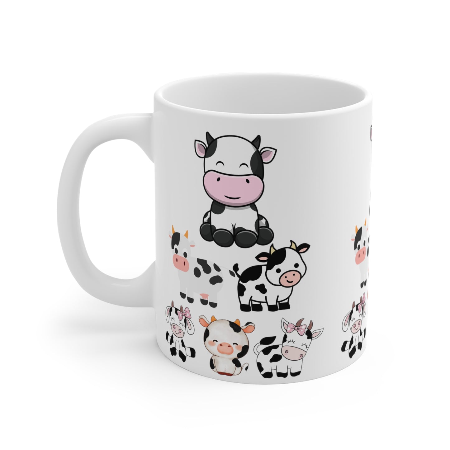 Funny Cow Mug for Cow Lover gifts for Rancher Mugs Cow Mugs for Carnivore gift Cute Cow Coffee Mugs for Mothers Day gift for Mom or Grandma