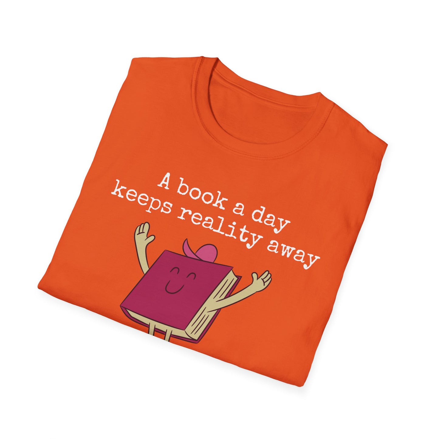 Bookish T Shirt for Reading Lover gift for Book Lover Tshirt Reading Shirt for BookWorm gifts for her A Book A Day Keeps Reality Away Tee