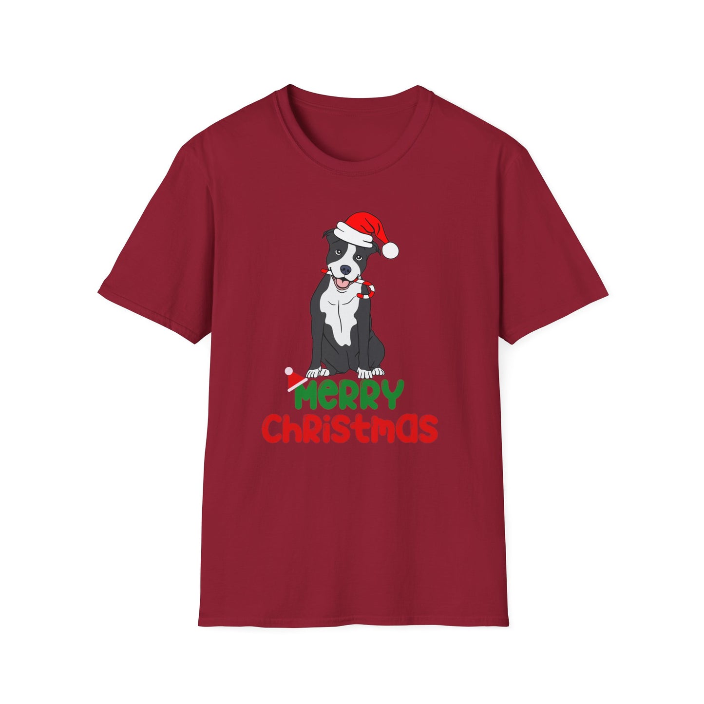Christmas Pit Bull Shirt for Pit Bulls Lover gifts for Christmas present for Dog Mom Tshirts for Women's presents for Christmas T-shirt