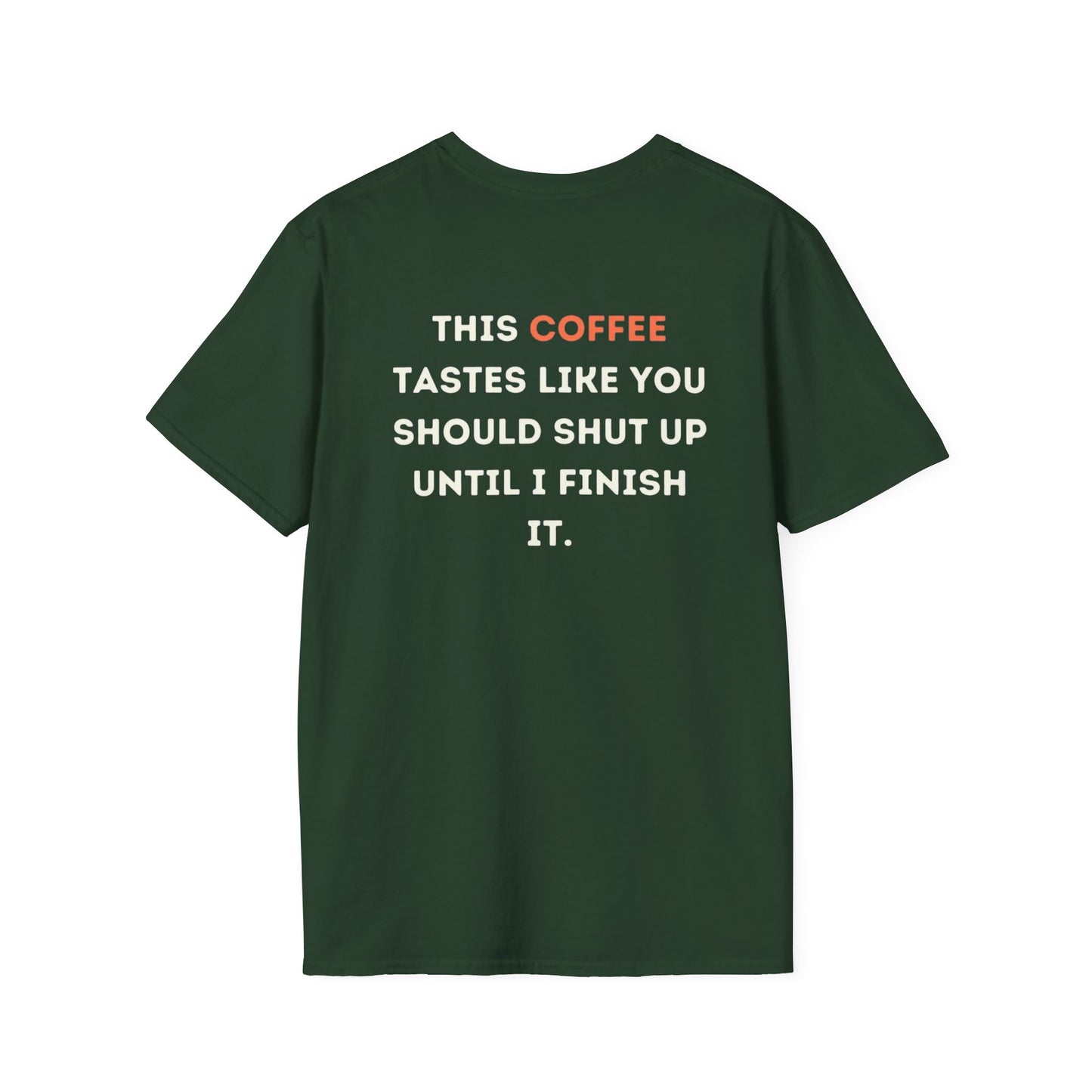 Funny Coffee and Sarcasm Unisex T-Shirt, Sarcastic Coffee Lover Top, Gift for Coffee Addicts, Humorous Tee, Novelty Shirt for Caffeine