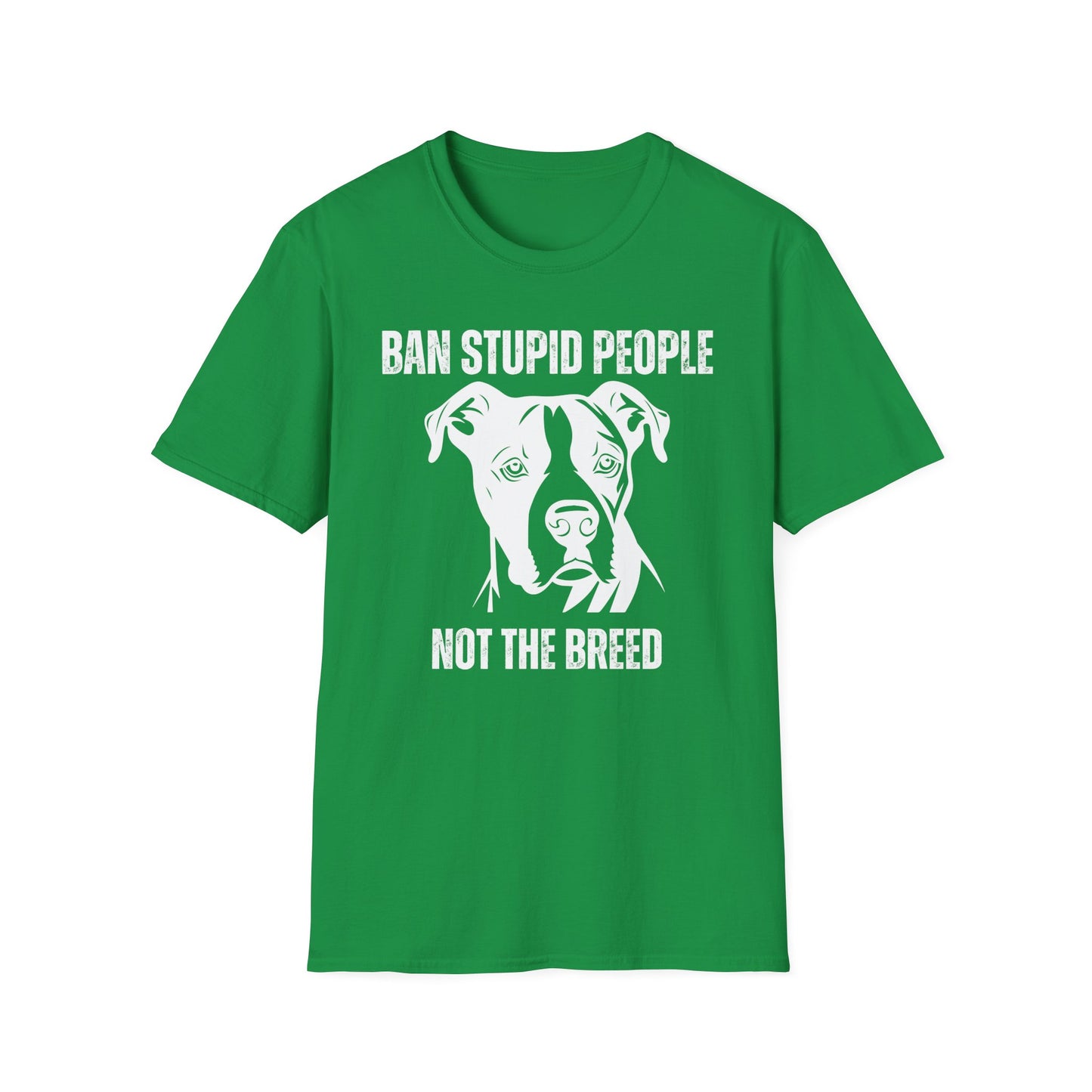 Pit Bull Lover TShirt for Pit Bull Mom gifts for Dog Lover gift for Pit Bull Awareness T-shirts Ban Stupid People Not The Breed Shirt