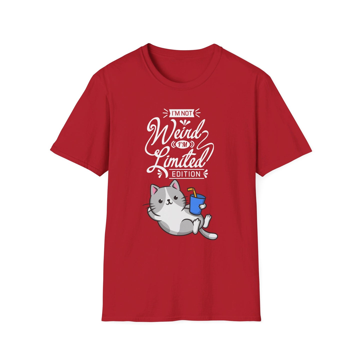 Funny Cat TShirt for cat Mom gifts for Cat Lover T Shirts for Kitty gifts for Womens Cat T-shirt I'm Not Weird I'm Limited Edition Shirts