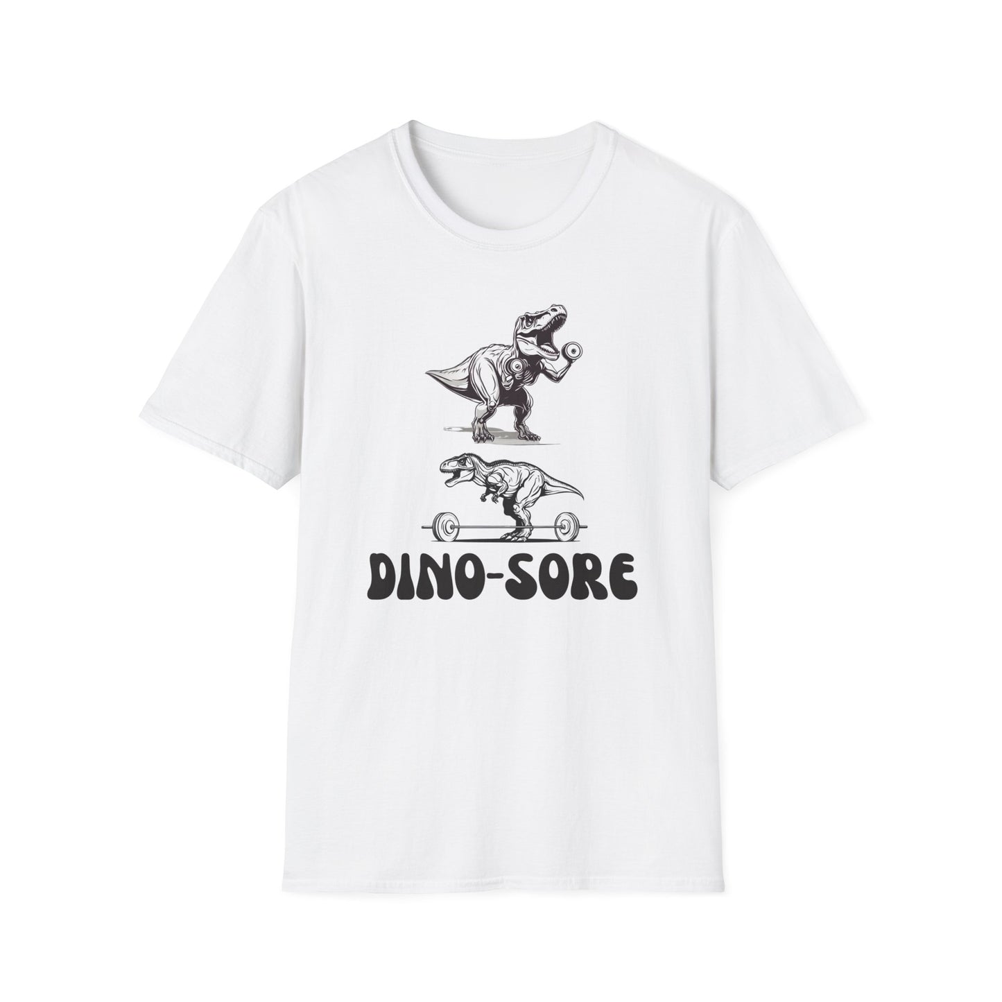 Funny Workout Top for Gym Shirts for Powerlifting T Rex Shirt Dino Sore Pun T Shirt for Fitness Enthusiasts gifts for Gym Lover T-shirts
