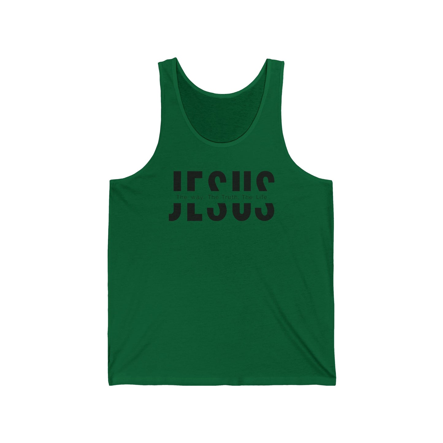 Faithful Workout Tank Top, Christian Gym Shirt, Jesus Unisex Tank, Spiritual Tank Top, Religious Jersey Tank, Inspirational Tank