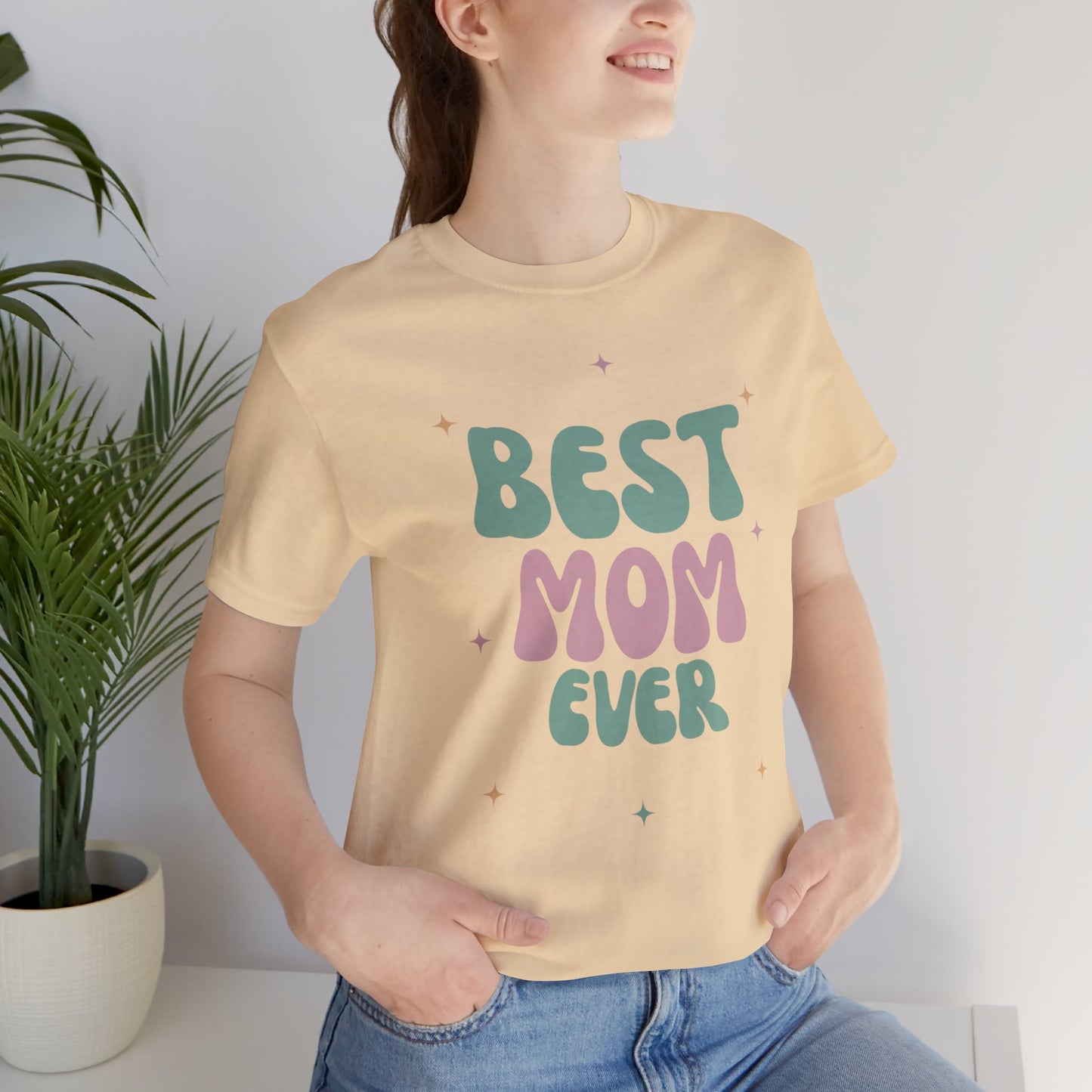 Best Mom Ever Shirt Groovy Funky T-shirts for Mom gifts for Mothers Day gift for Her Cute Momma Shirts Mommy T Shirts