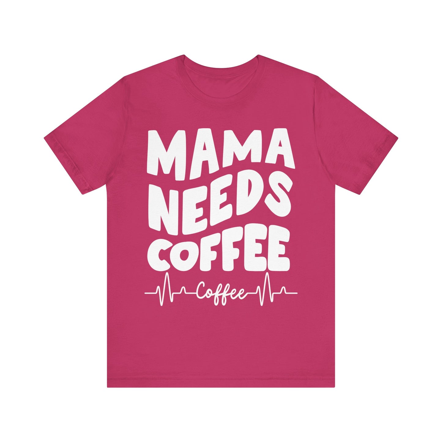 MAMA Needs COFFEE Shirt for Coffee Lover gift for Mothers Day gifts for Mom Groovy Mommy Shirts for Women