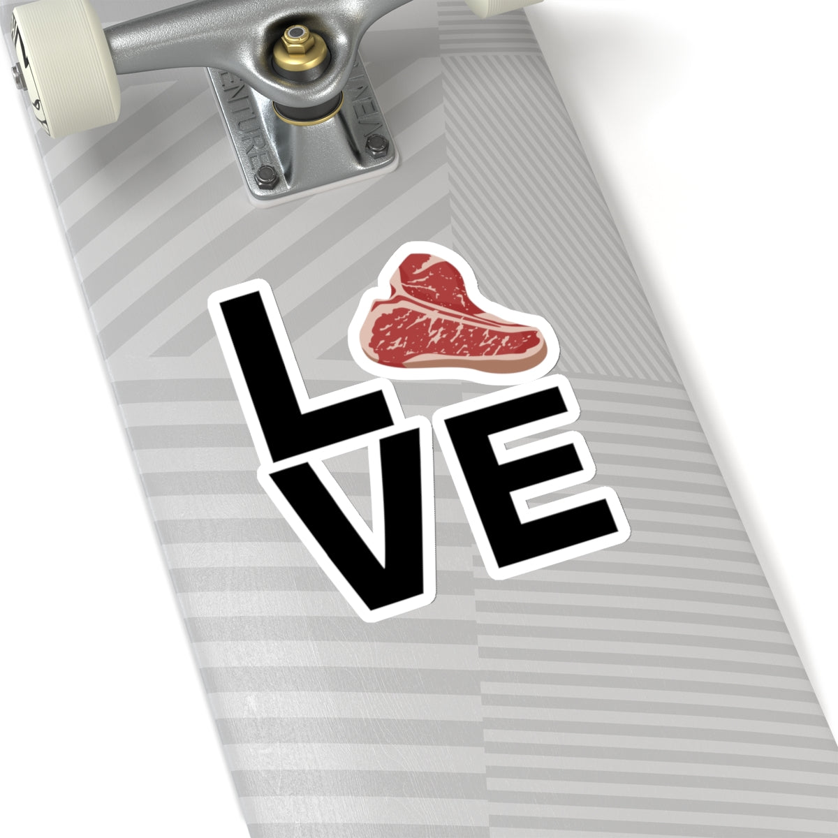 Steak Lover stickers I LOVE STEAK sticker for I heart Meat Lover gift Funny Meat Stickers For Carnivore gifts for Grilling