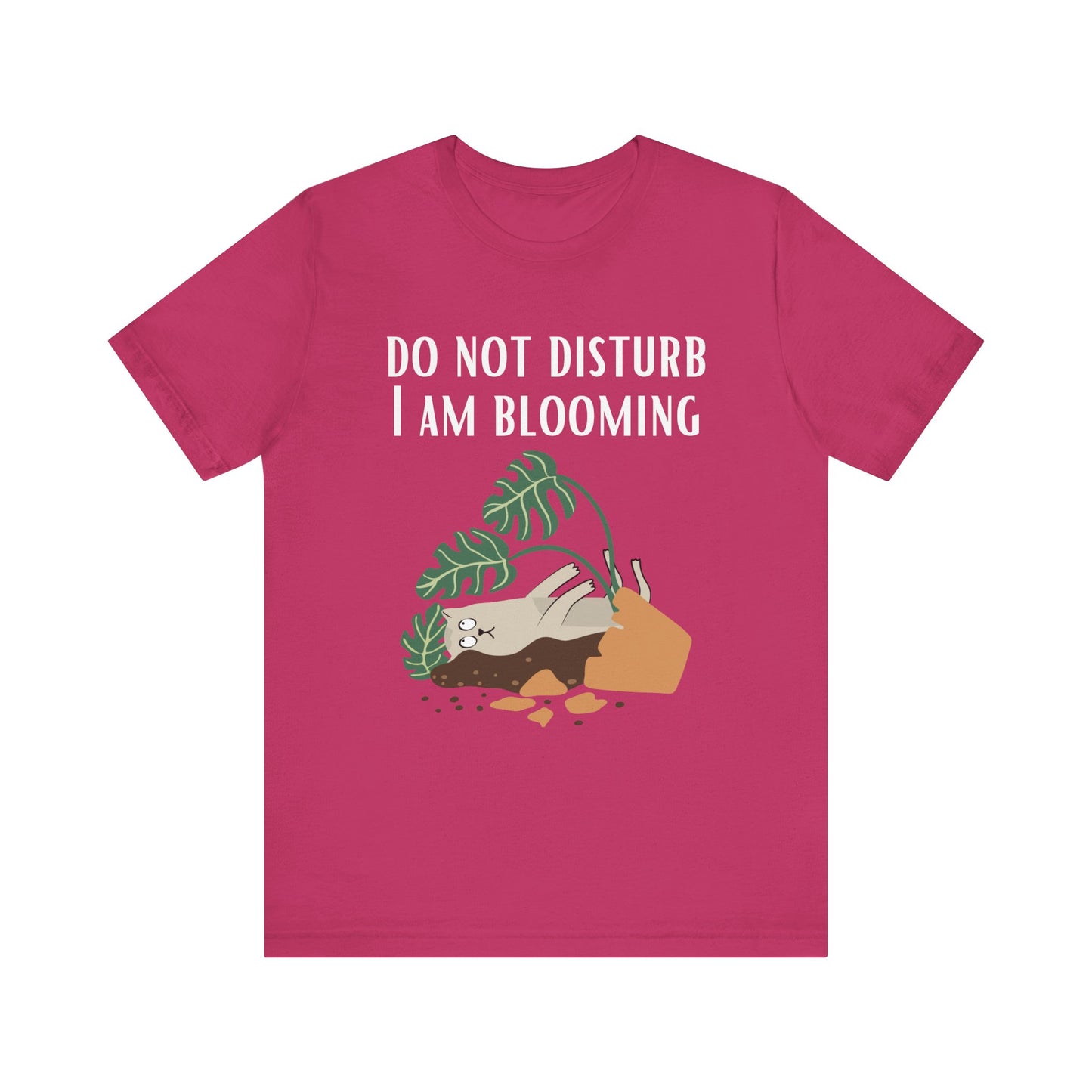Cat T-shirt for Cat Lover Shirts for Cats Moms T Shirts DO Not Disturb Tee for Introvert gift ideas Gardening gift for Mom Grandma gifts