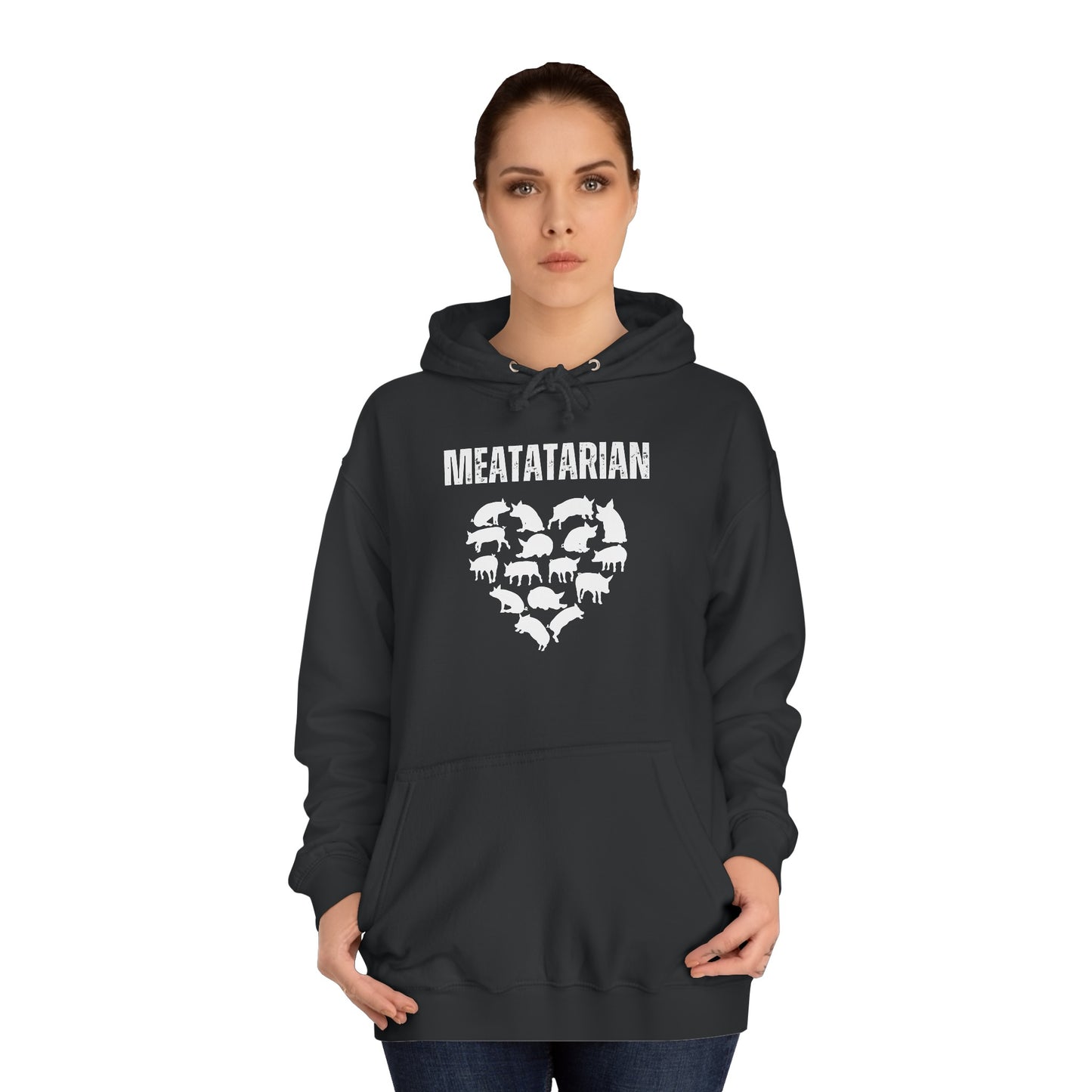 Meat Lover Hoodies Funny Hoodie for Meat Lover gift for Carnivore Hooded SweatShirt MEATATARIAN Hoodie