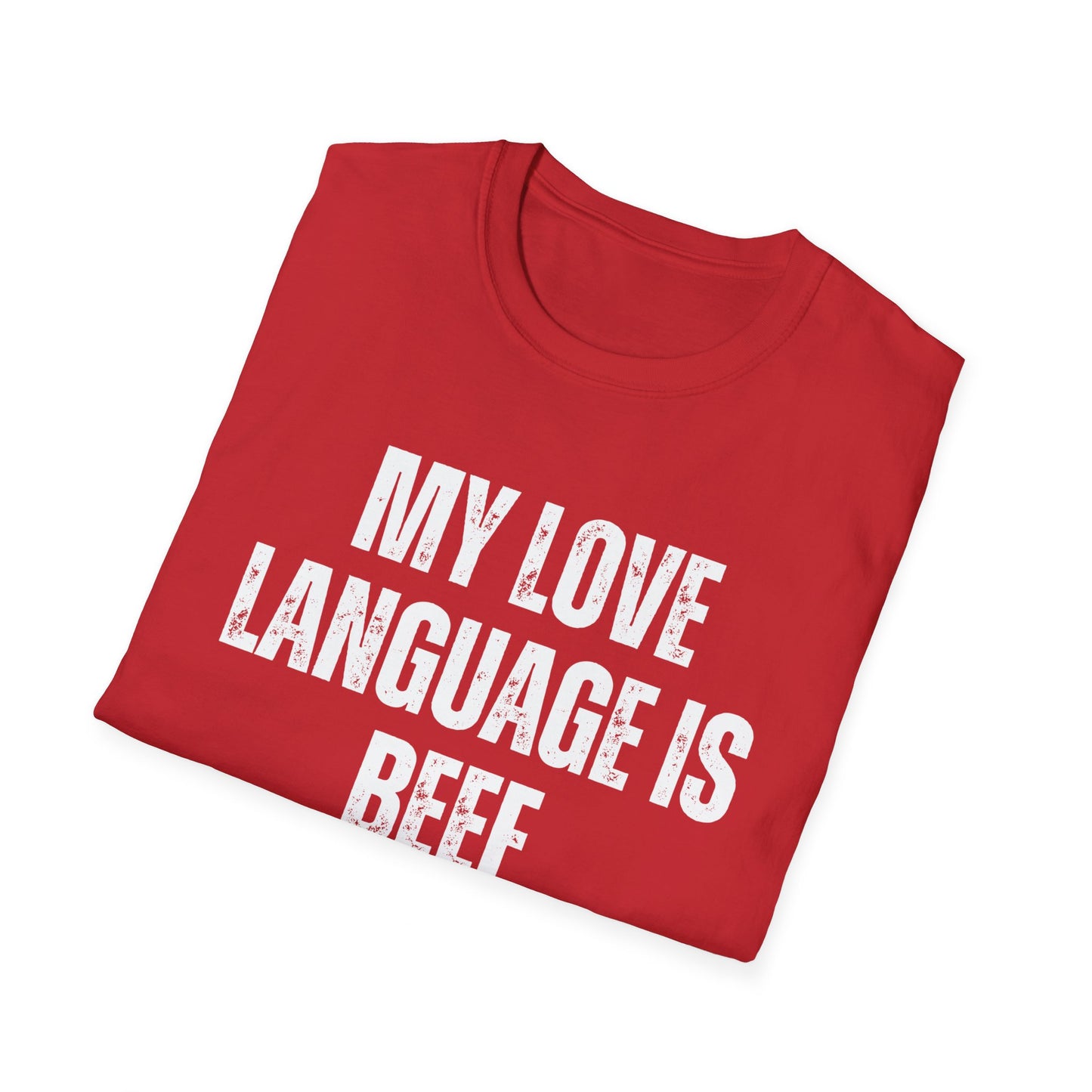 My Love Language is BEEF Tshirt for Carnivore Diet Shirt for Chef gift for Dad gifts for Husband gift for Boyfriend present for Christmas