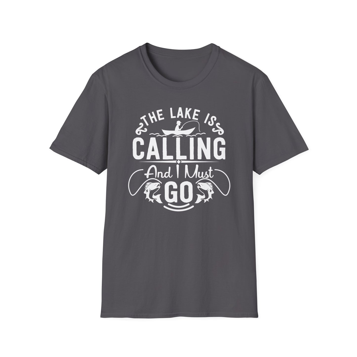 Fishing Shirt for Hunting gifts for Christmas present for Hunter gift Hunting T Shirt Fisher T-shirts for Fishing gifts The Lake is Calling