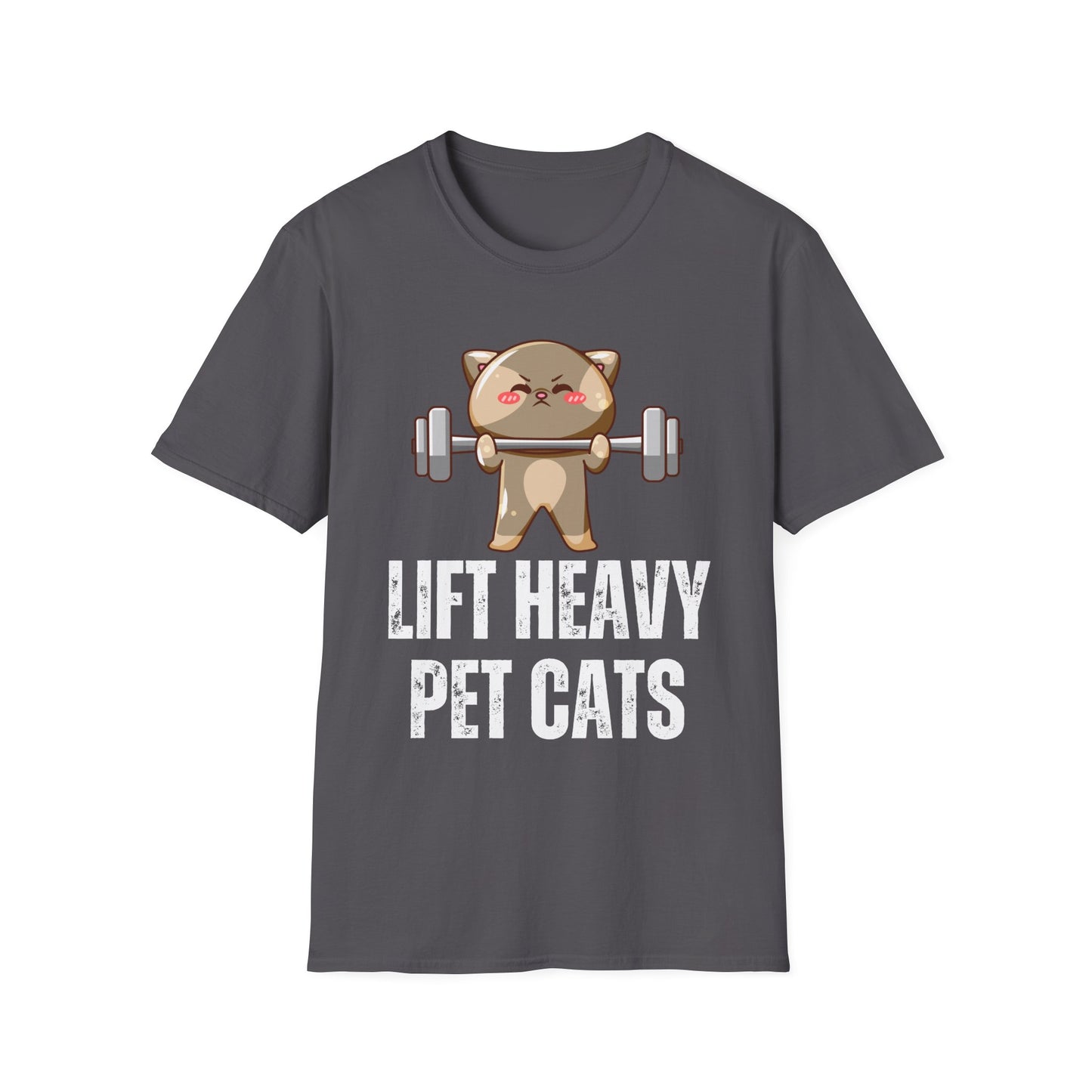 Funny Cat Lifting Weights T Shirt for Cat Lovers gift for Fitness Lover gift for Her Lift Heavy Pet CATS T-shirt Funny Cat Shirt Him gifts