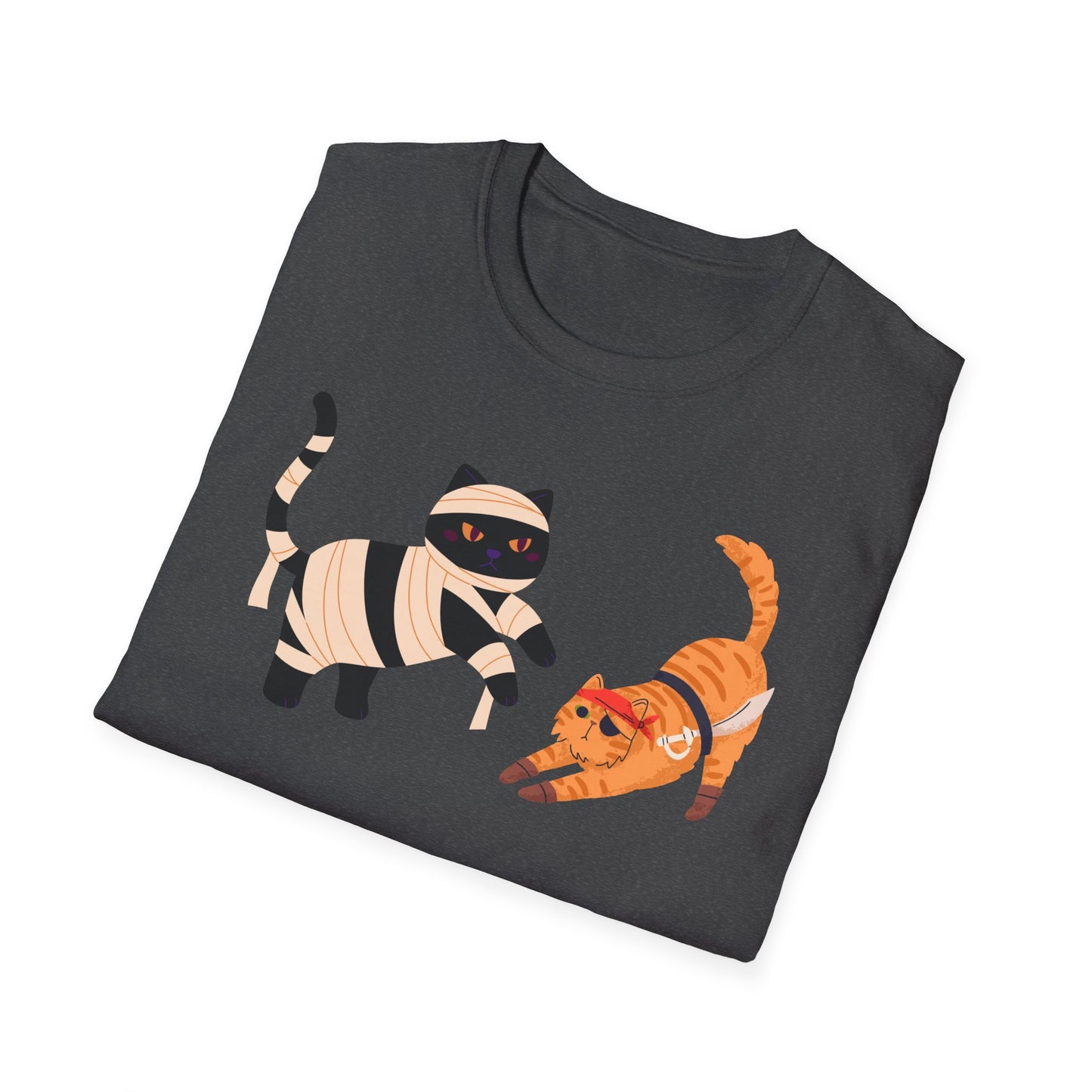 Halloween cats Shirt for Halloween Mumy Tshirt Spooky Season Cat Tee Halloween Cute Women Outfit Halloween Gift for Cat Lovers Funny tee