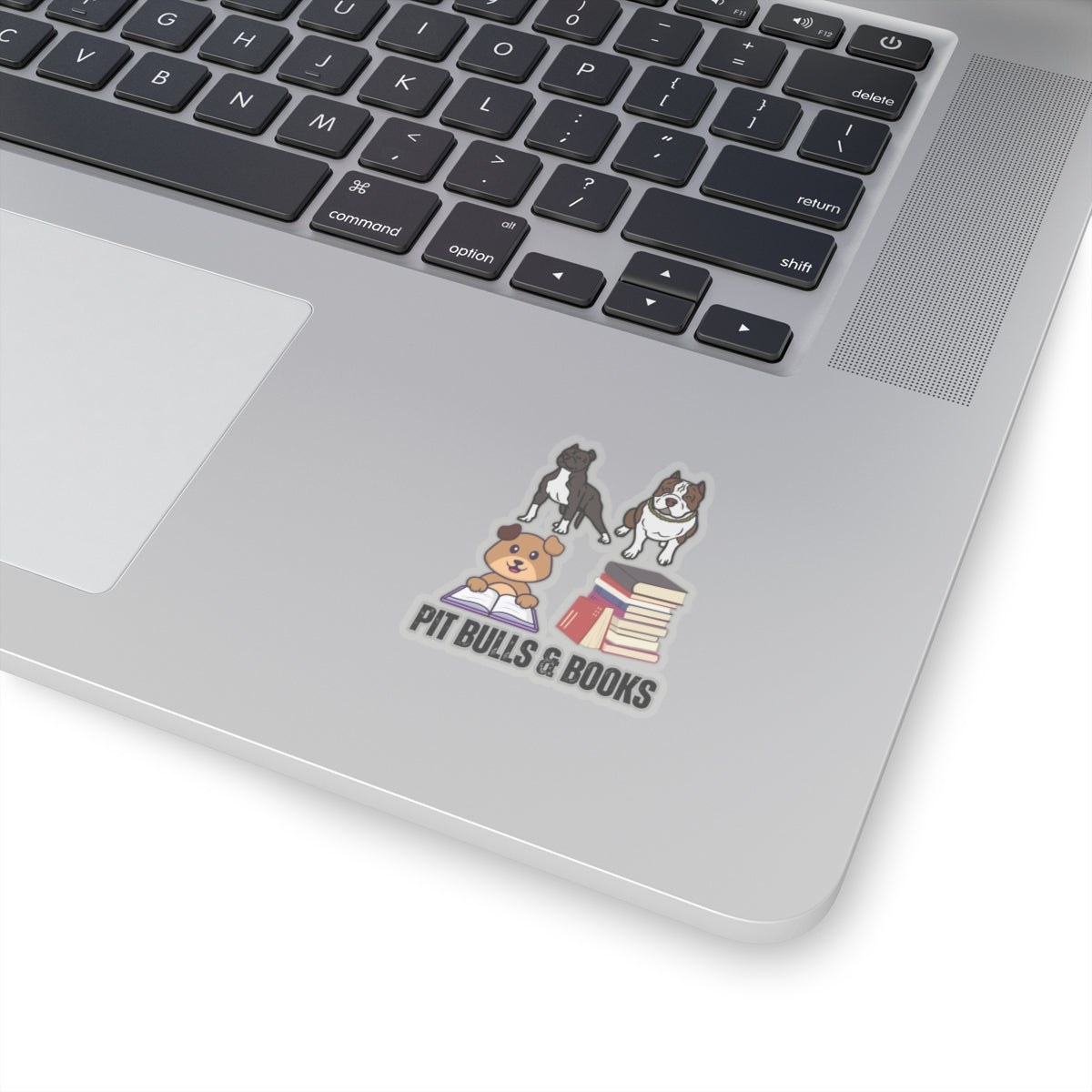 Pit Bull Sticker for Dog Lover gift for Pit Bull Mom gift for Pit Bull Lover for Book Lover sticker, Pit Bulls and Books Sticker