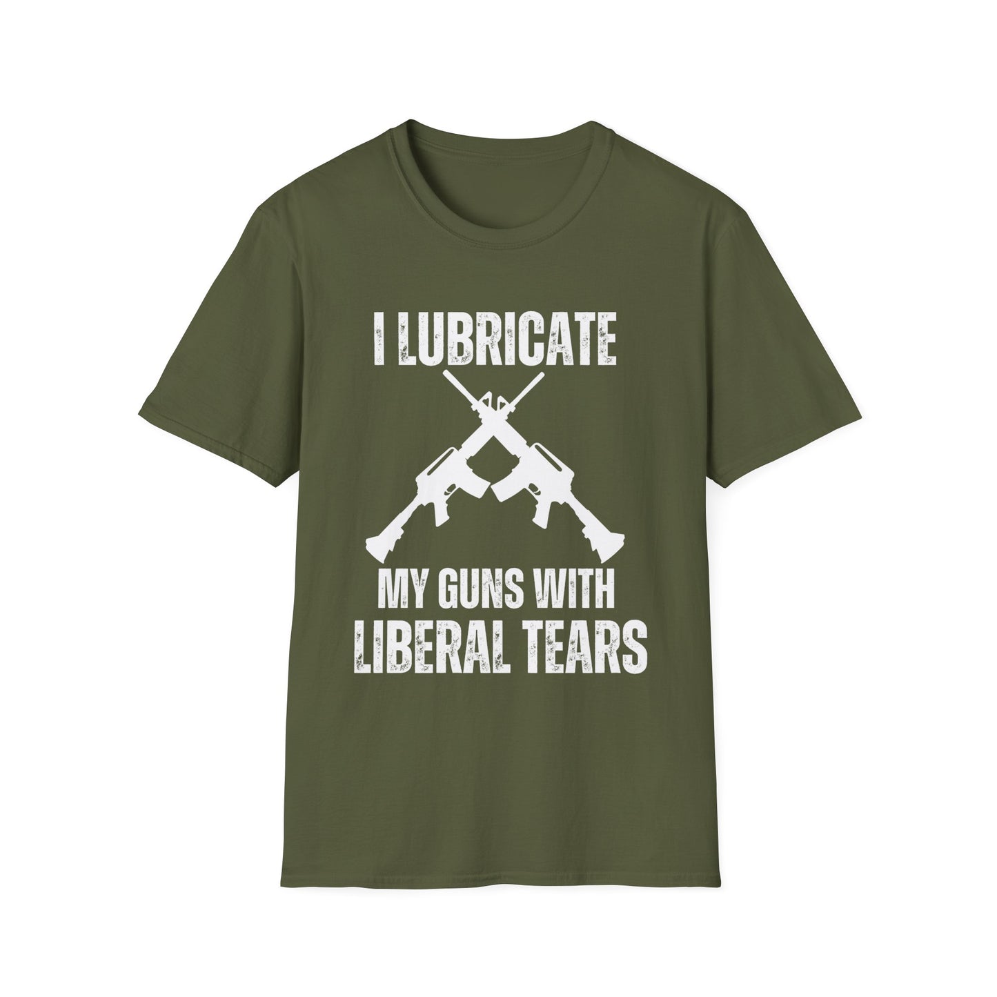 I Lubricate My Guns With Liberal Tears T-shirt for AR 15 lover gift for gun lover gift for Pro Gun Shirt T shirts AR-15 Shirts