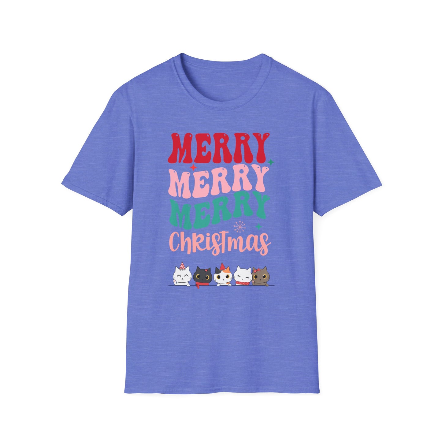 Groovy Christmas Shirt for Cat Lover gifts for Cat Lady T-shirt for Christmas Tshirt gifts for Cat Mom T-shirts for Christmas gift for Women