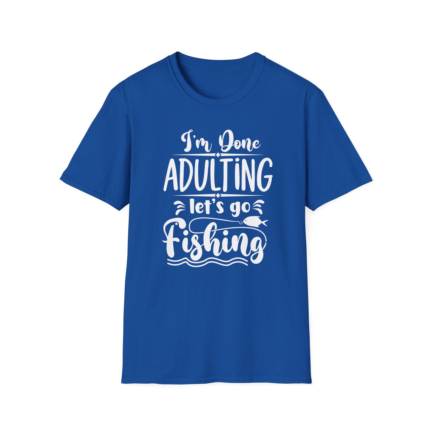 Fishing T Shirt for Hunting T Shirts for Hunter gift for Fishing Lover gifts for Christmas present for Hunting Shirt I'm Done Adulting I'm