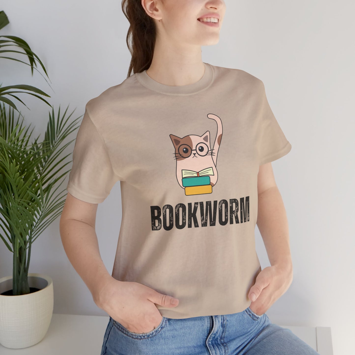 Book Worm Cat T-shirt Bookish shirt for Book Lover gift Cat Lover gift for Cats Mom T Shirt for Women's gifts for English Teacher gifts