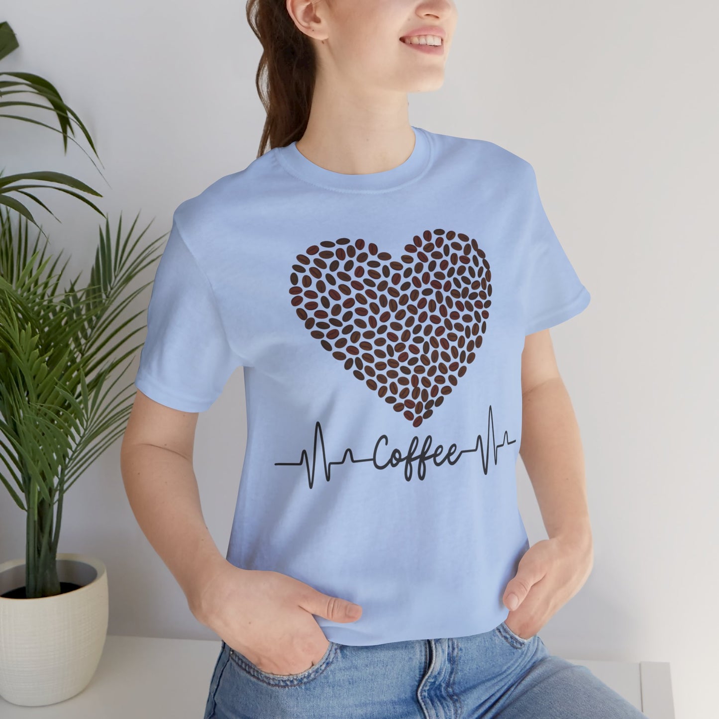 COFFEE Shirt for Coffee Lover gift for Mothers Day gifts Barista gift for Her Cute Coffee Addict T-shirts for Women and Men
