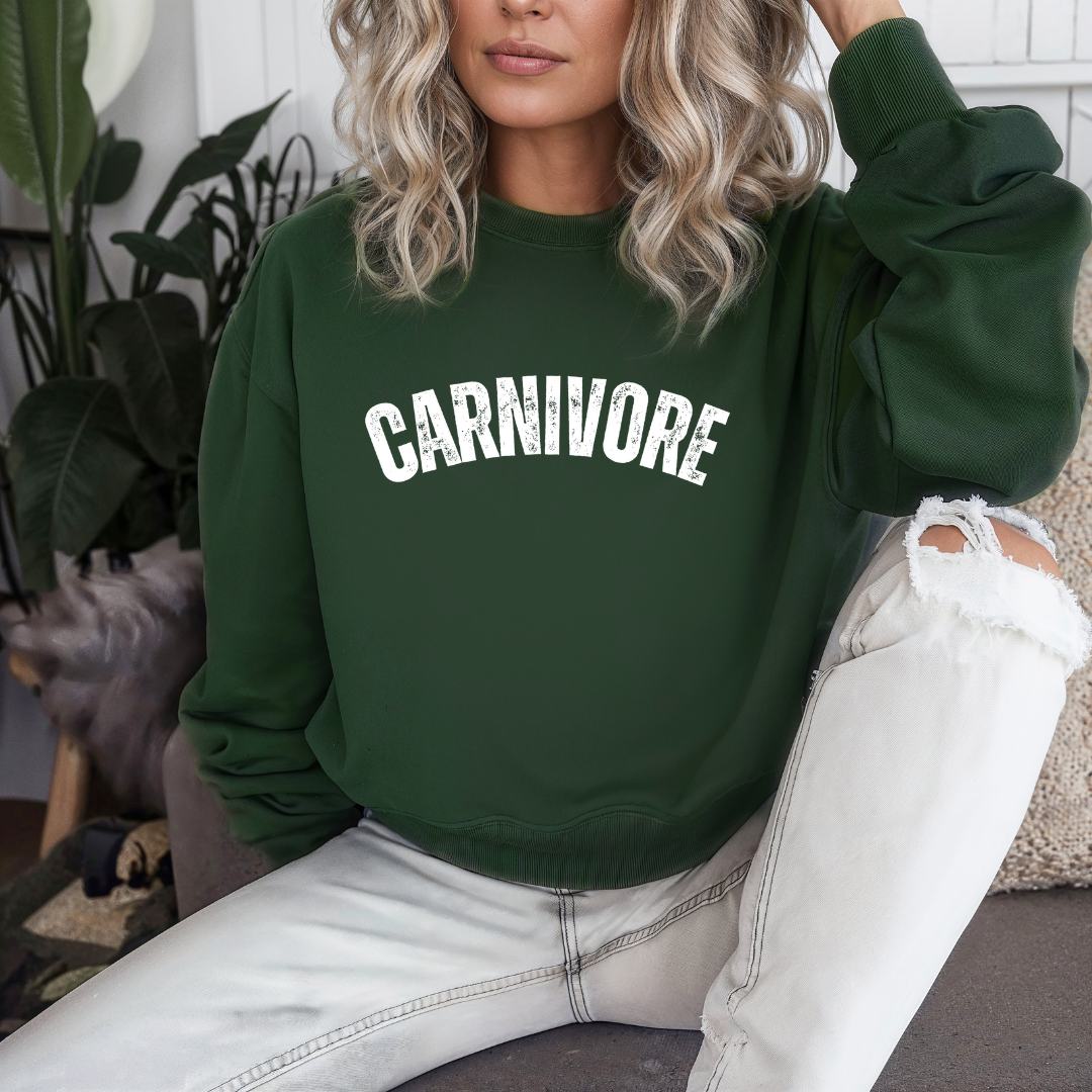 Carnivore Sweatshirts Meat Lover gift for Meat Lovers T Shirt for BBQ Lover gift for Meat Eater Shirt Healthy Diet Sweatshirt for Christmas