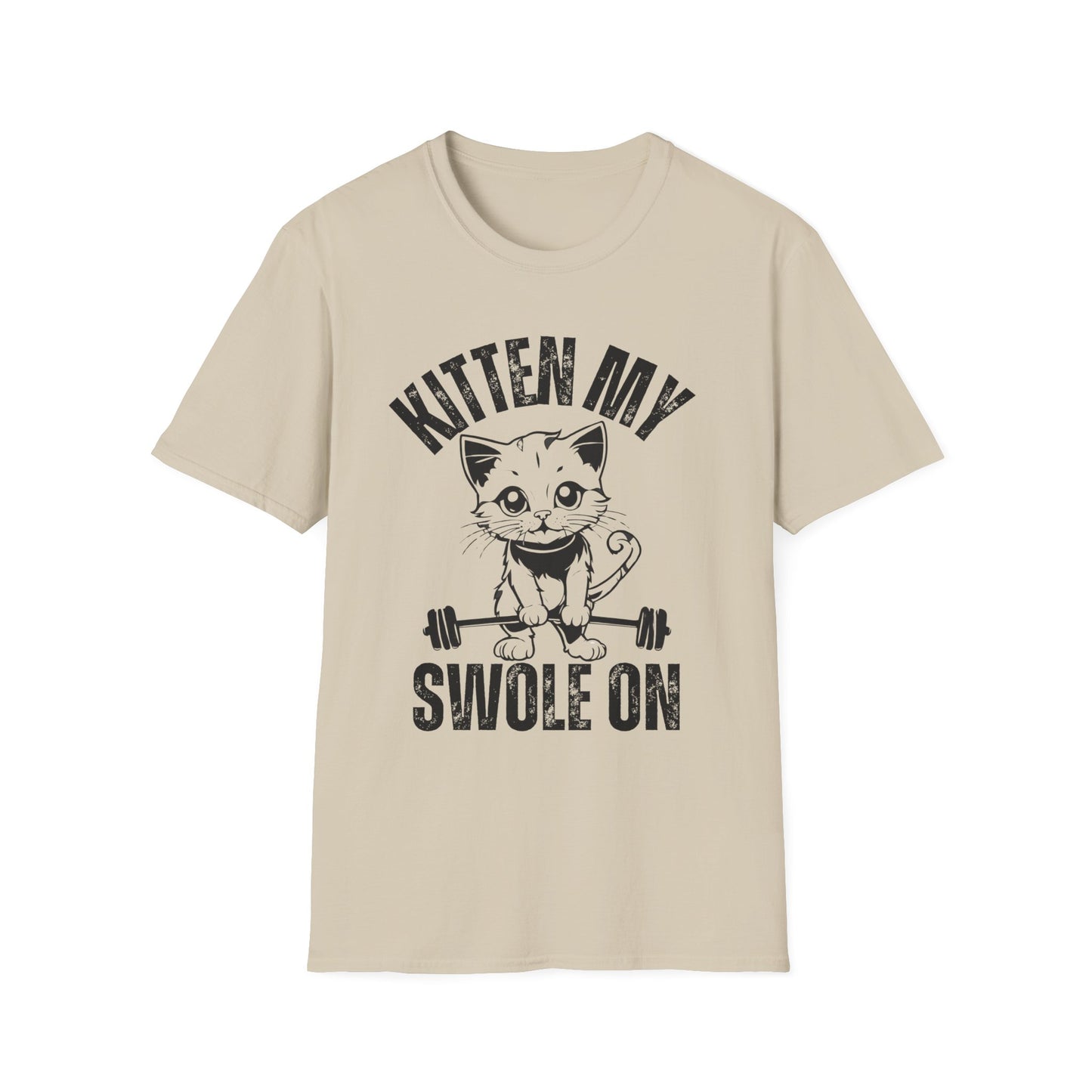 Kitten My Swole On T-shirt Cute Cat Gym Shirt for Cat Lover gift for Gym Top, Kitten My Swole On T-shirt Funny cats lifting weights
