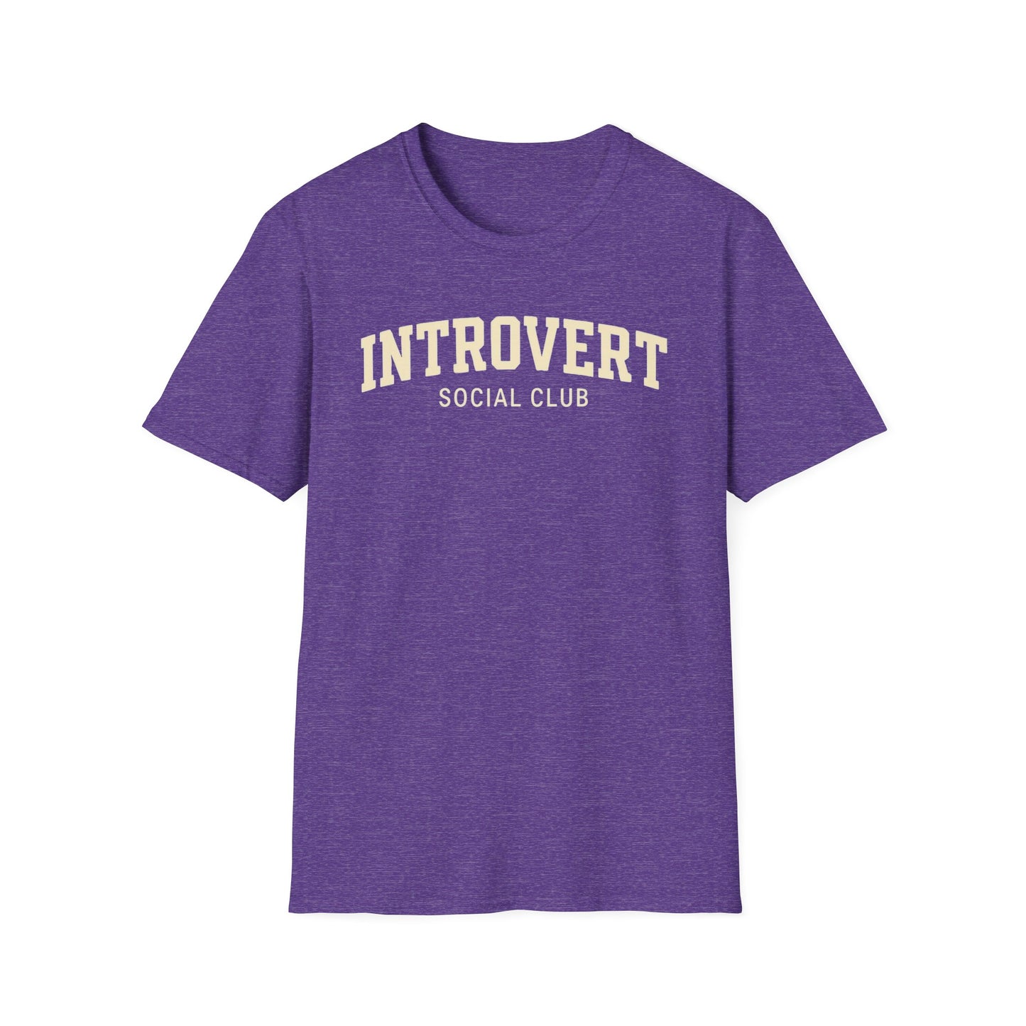 Introvert Social Club FUnny Introverted T-Shirt, Introverted Friend Gifts, Funny Graphic Tee, Social Distancing Shirt, Graphic Tee for