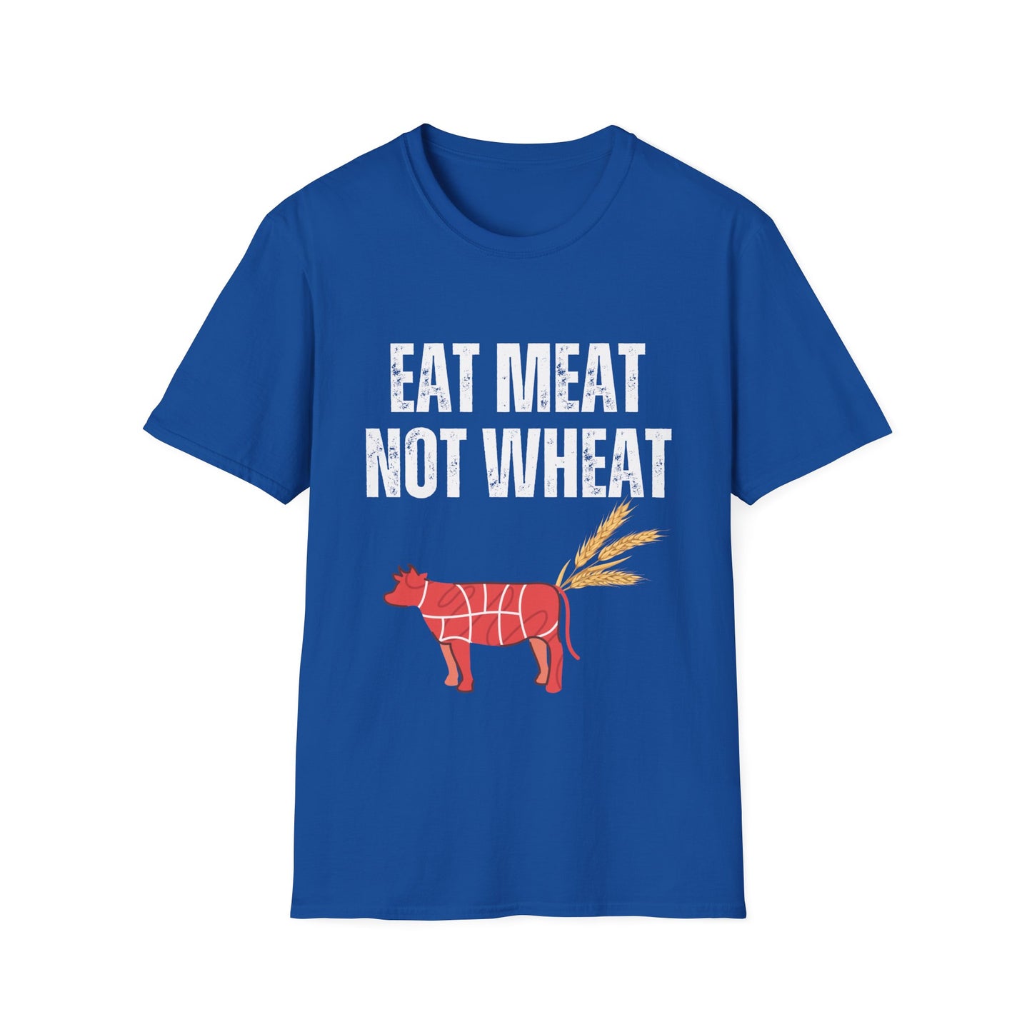 Funny Meat Shirt for Meat Lover gift for Carnivore T-shirt, Funny Meat T Shirt for Meat Lovers Tee EAT MEAT Not WHEAT