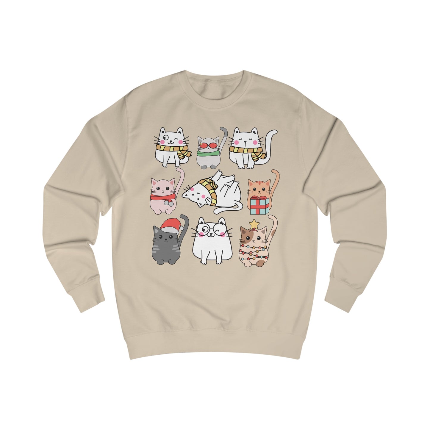 Cat Sweatshirt for Cat Mom gift for Cat Lover gifts Funny Cat Sweatshirt Kitty Cat Pullover Super Cute Oversized Sweatshirt for Her
