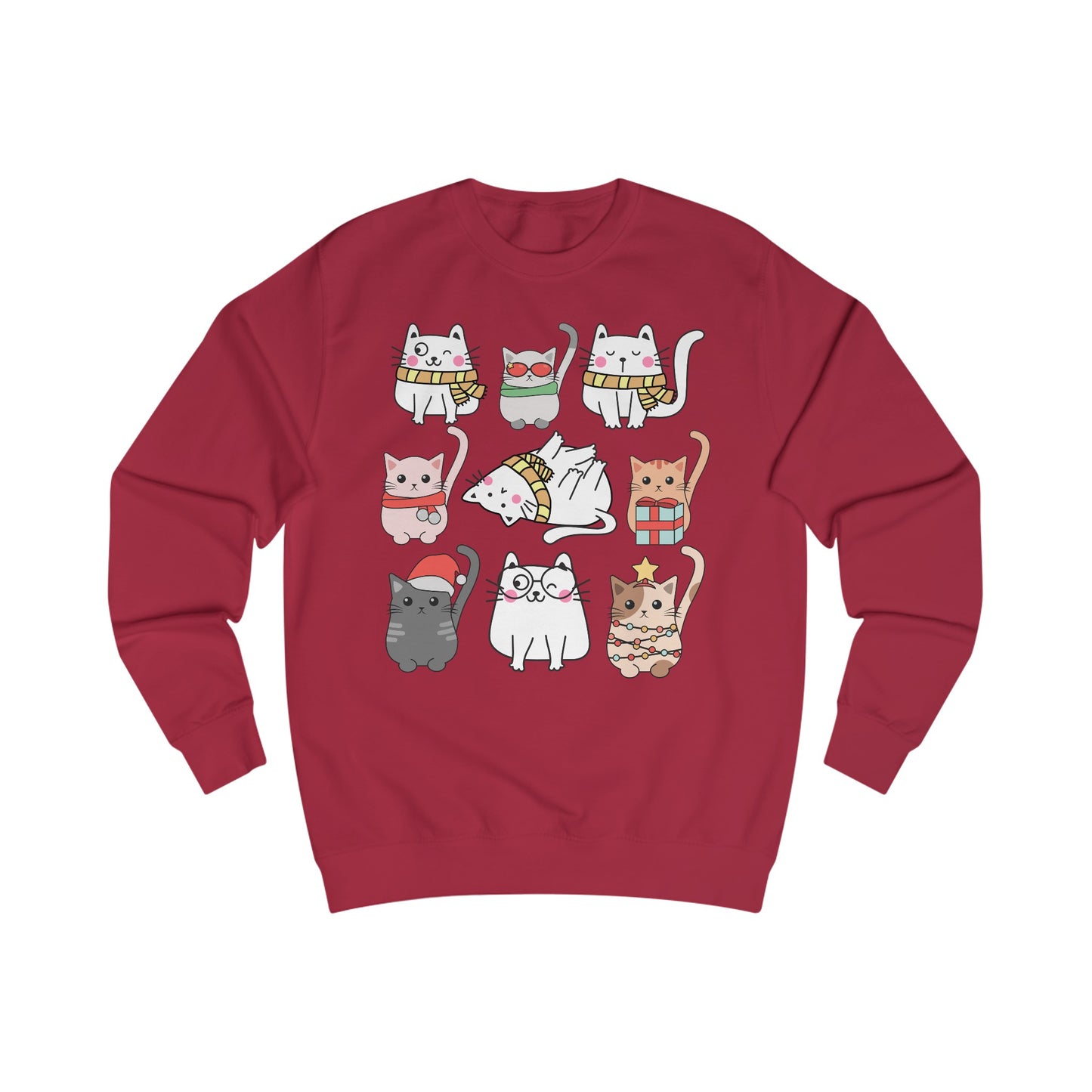 Cat Sweatshirt for Cat Mom gift for Cat Lover gifts Funny Cat Sweatshirt Kitty Cat Pullover Super Cute Oversized Sweatshirt for Her