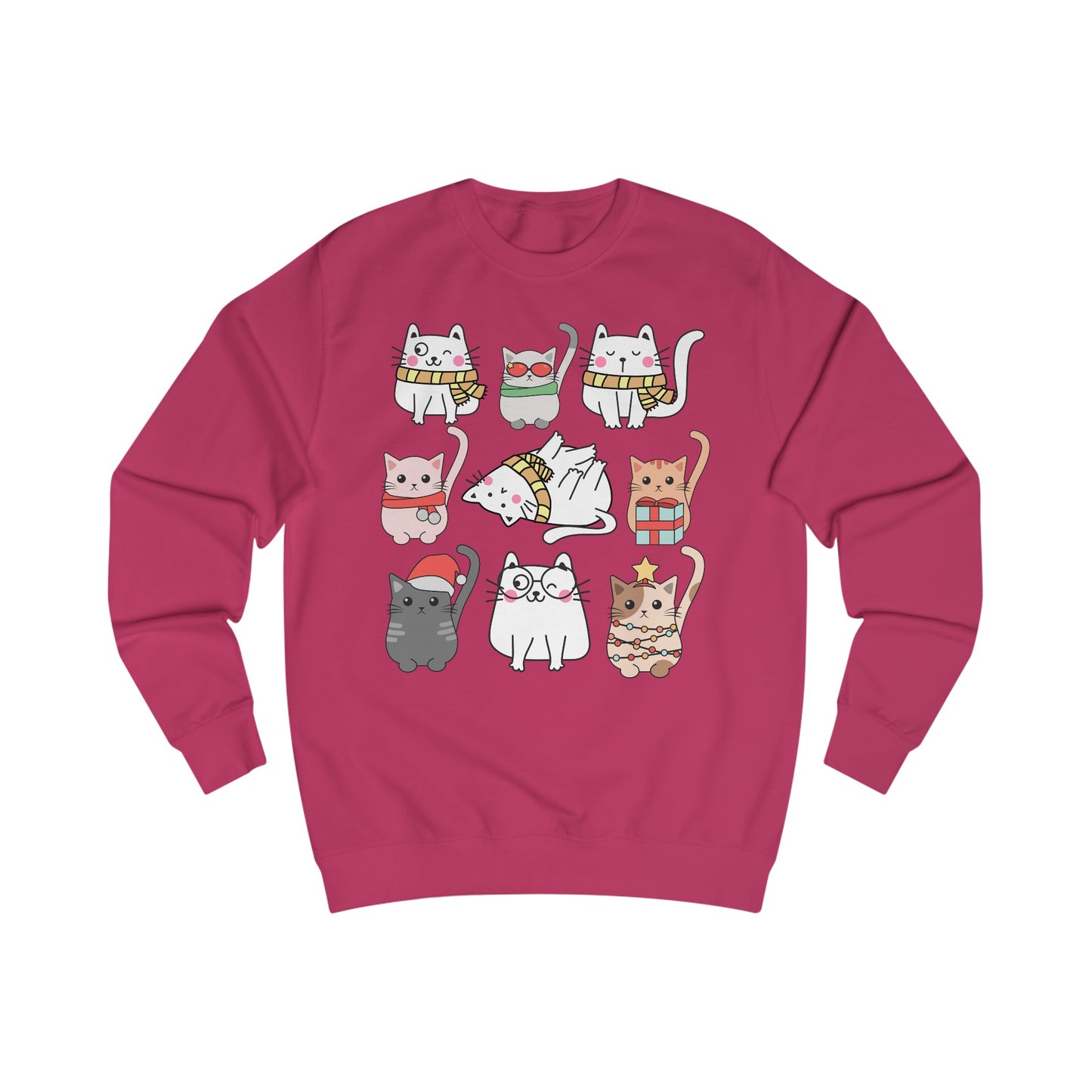 Cat Sweatshirt for Cat Mom gift for Cat Lover gifts Funny Cat Sweatshirt Kitty Cat Pullover Super Cute Oversized Sweatshirt for Her