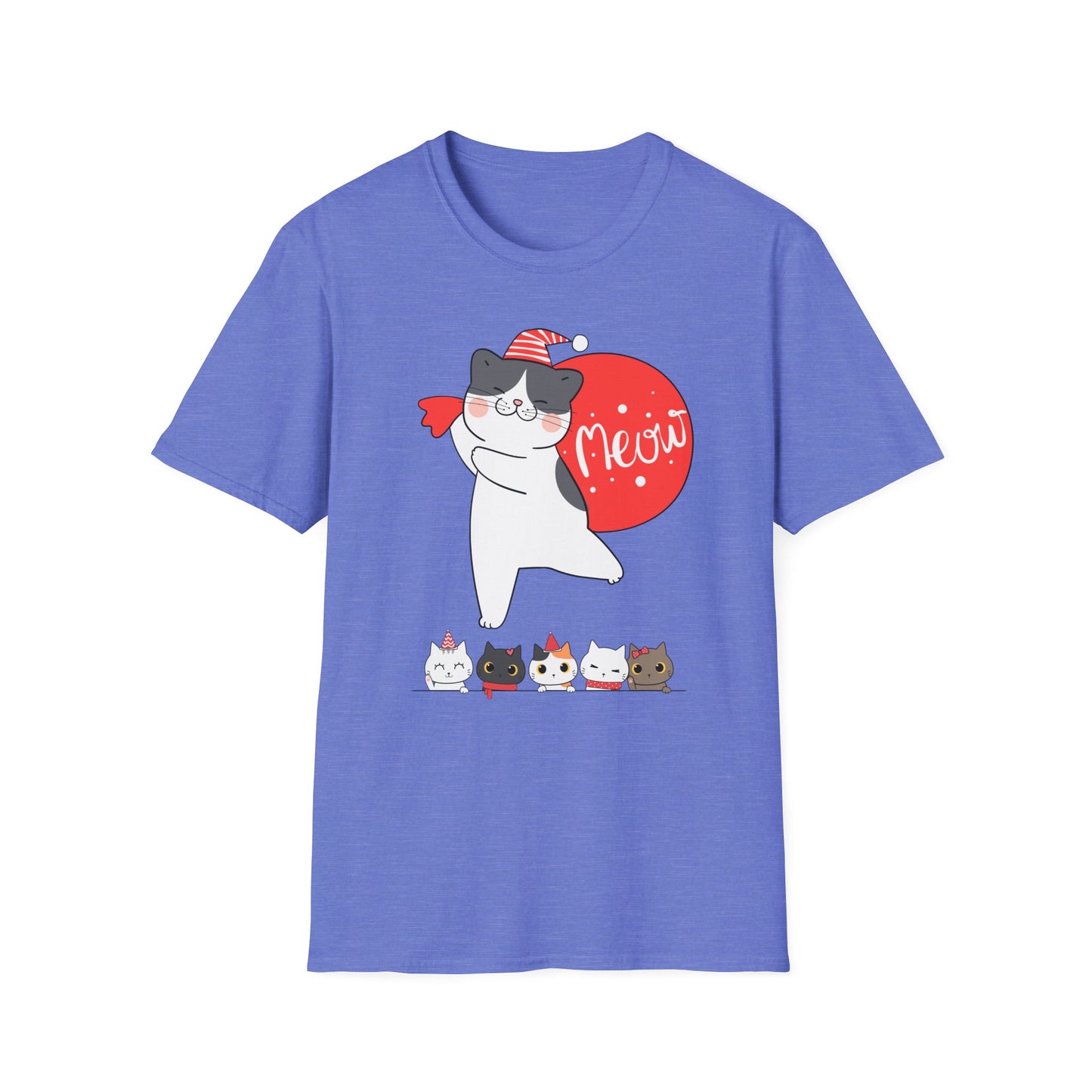 Cute Kitten Shirt for Christmas cat Presents for Cat Mom gifts for Christmas present for Cat Lover T-shirt Adorable Cats T Shirts Meow