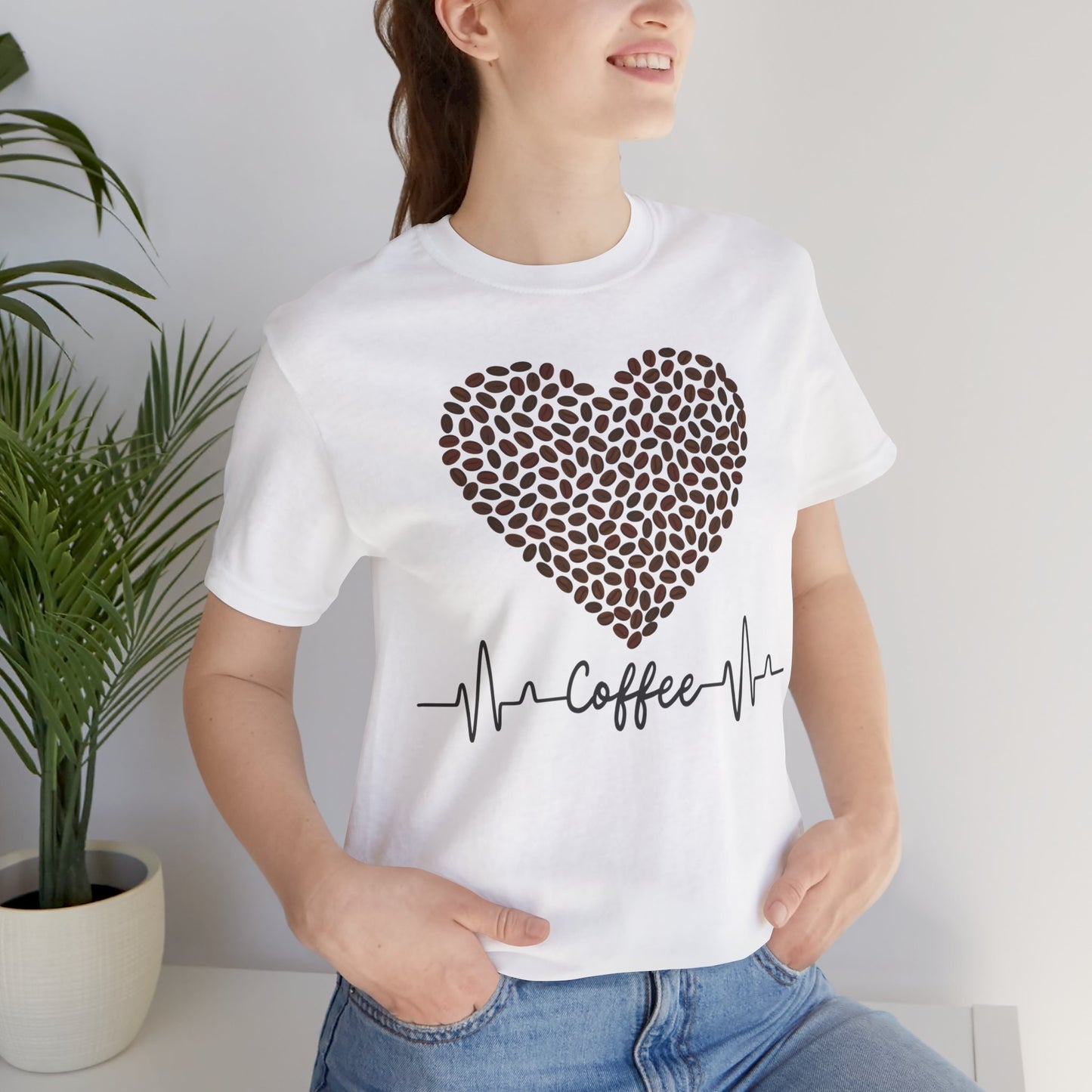 COFFEE Shirt for Coffee Lover gift for Mothers Day gifts Barista gift for Her Cute Coffee Addict T-shirts for Women and Men