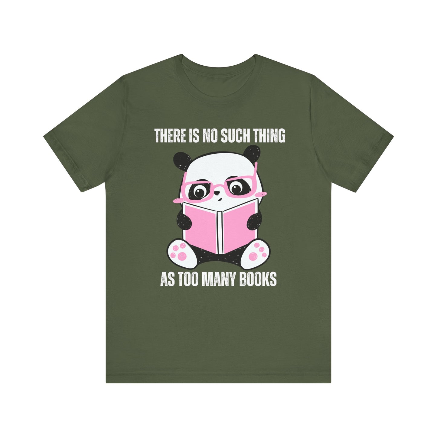 Panda Reading a Book T Shirt - Love Reading Books Shirt for Book Lover T-shirt gift for Panda Lover - Reading Panda