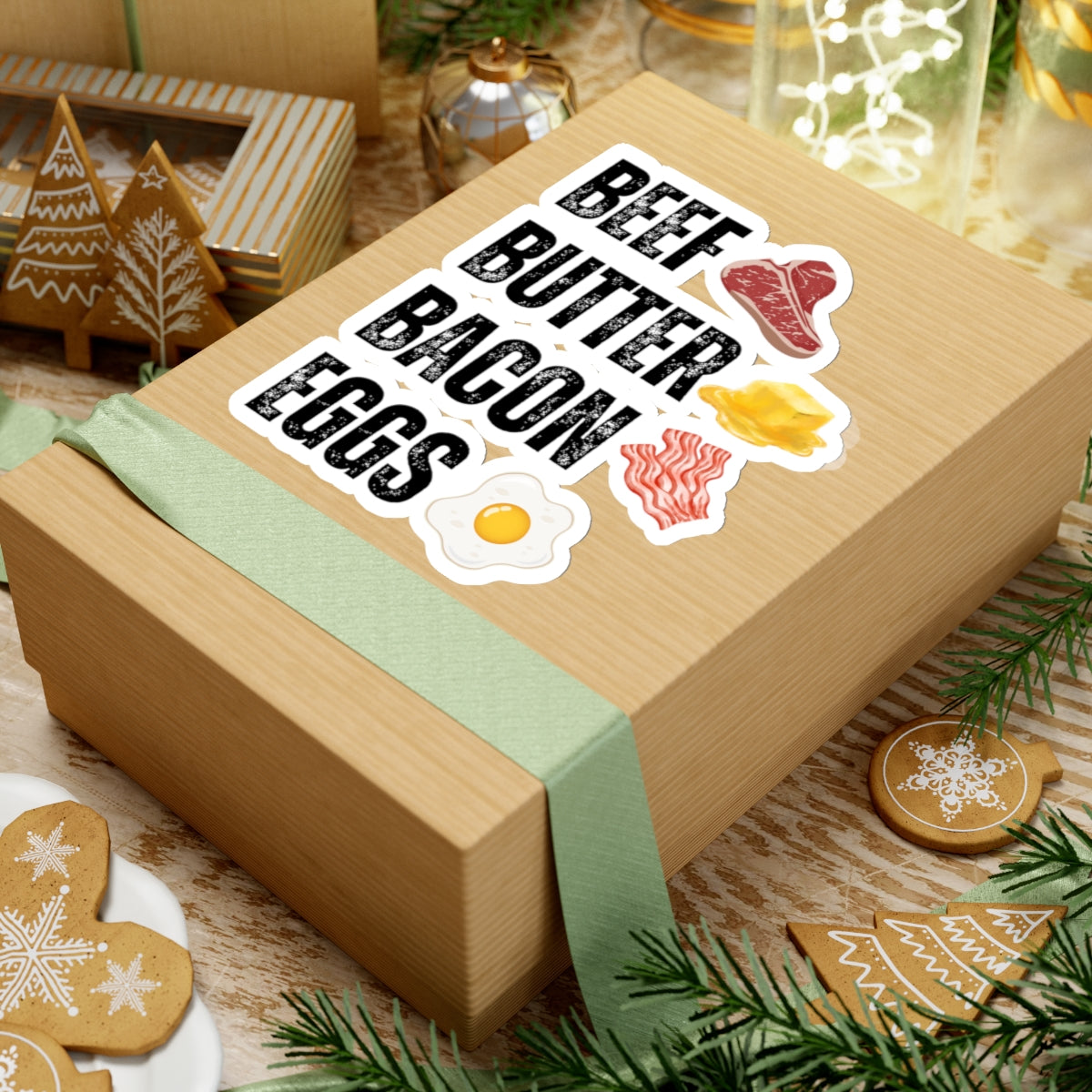 Carnivore Sticker for Meat Lover gift for Meat Lover sticker for Carnivore gift BBBE Beef Butter Bacon Eggs Sticker